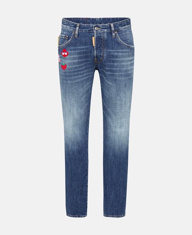 Dsquared2 Pac-man skater jean Slim fit jeans Size 46R - 1 Thumbnail