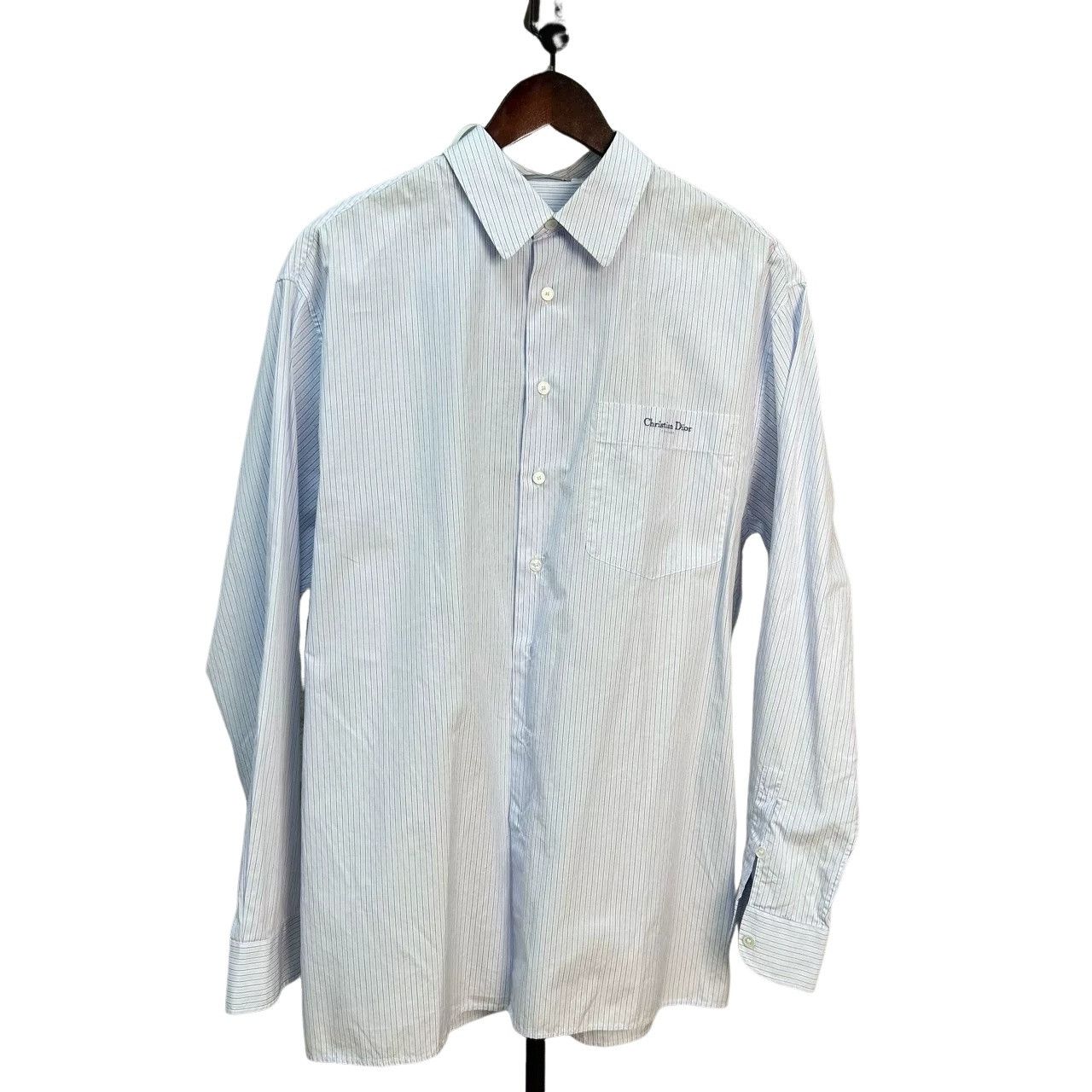 Dior Dior Striped Embroidered Shirt Size US S / EU 44-46 / 1 Size US S / EU 44-46 / 1 - 1 Thumbnail