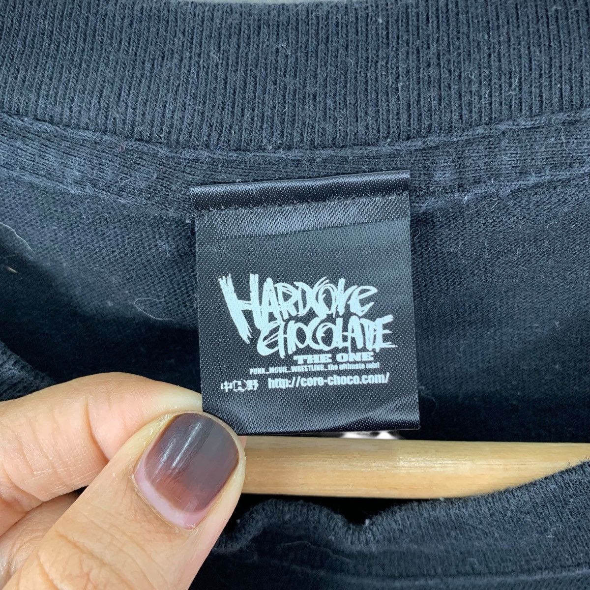 Vintage HEY LUCY HARDCORE Chocolate Higashi Nakano The One Shirt Size US L / EU 52-54 / 3 - 6 Thumbnail