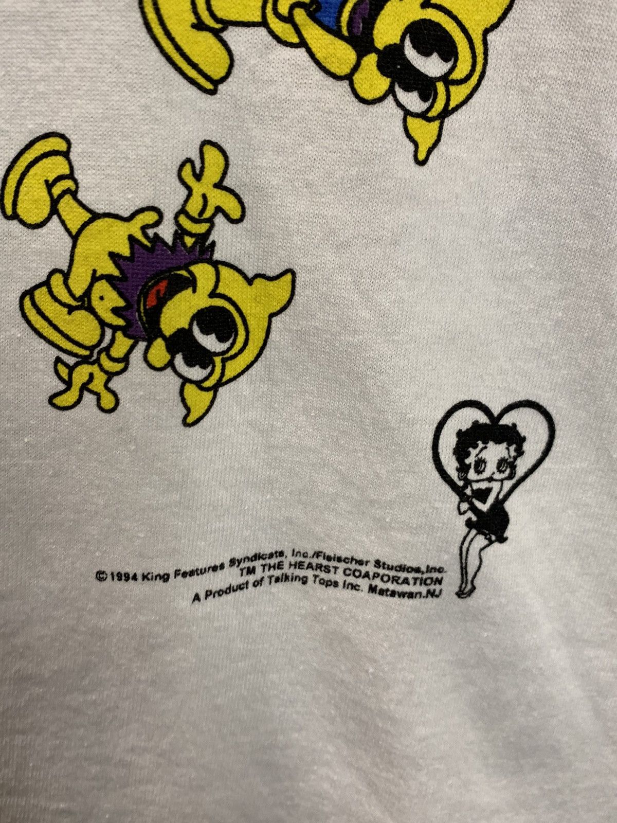 Grateful Dead × Tultex × Vintage RARE Vintage 1994 Grateful Dead Betty Boop Tultex Band Shirt Size US XL / EU 56 / 4 - 3 Thumbnail