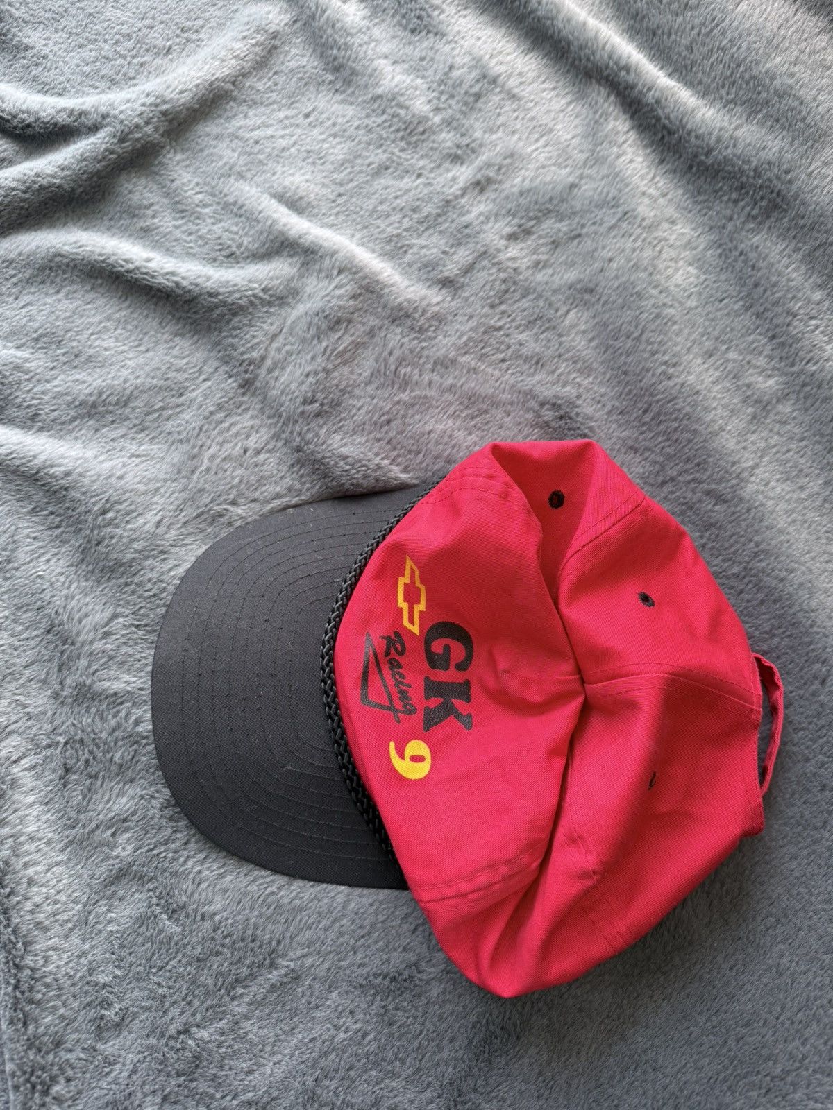 NASCAR VINTAGE GK RACING HAT Size ONE SIZE - 2 Thumbnail