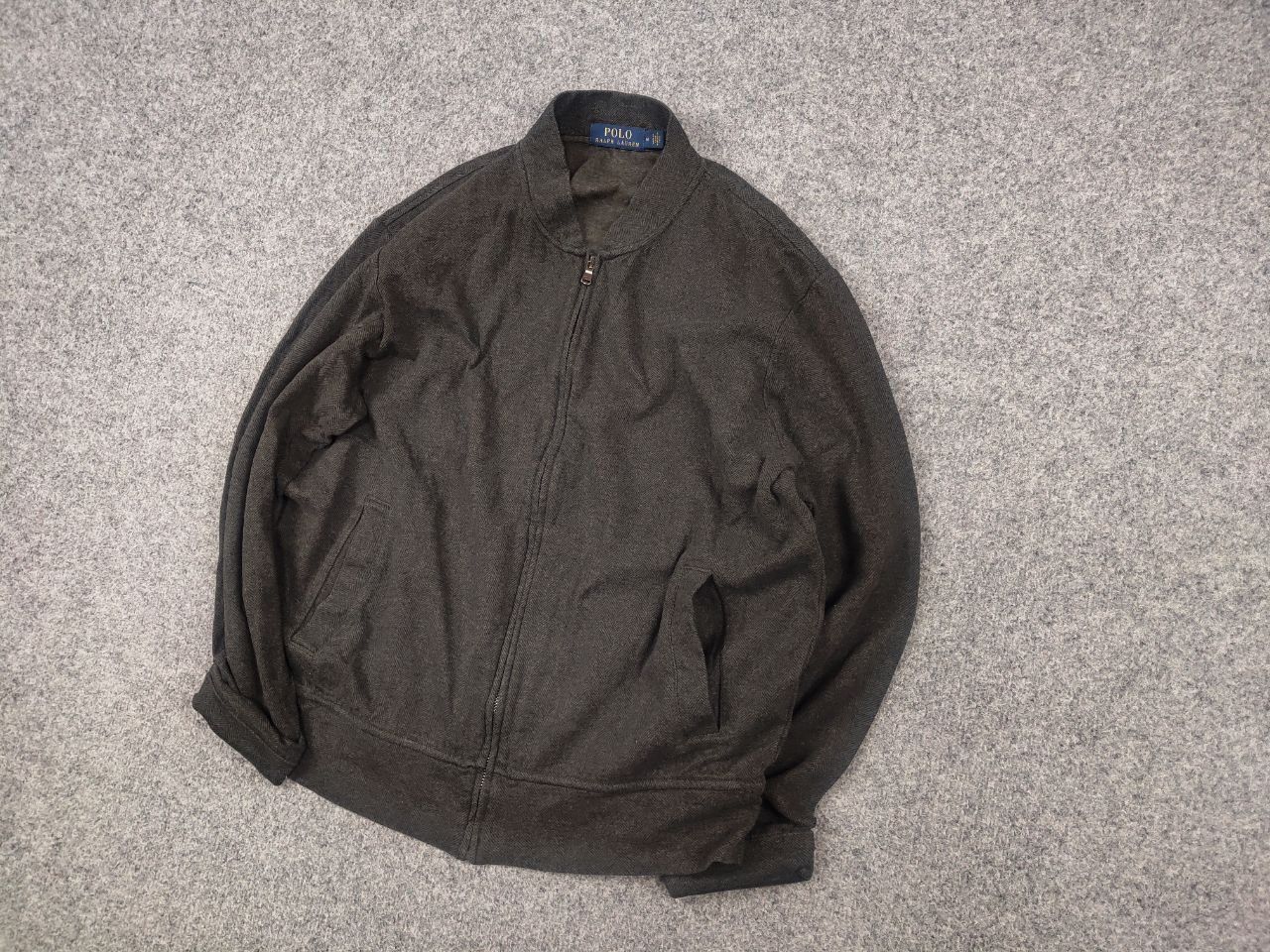 Polo Ralph Lauren Polo Ralph Lauren Vintage bomber Zip Pullover green pattern Size US M / EU 48-50 / 2 - 3 Thumbnail