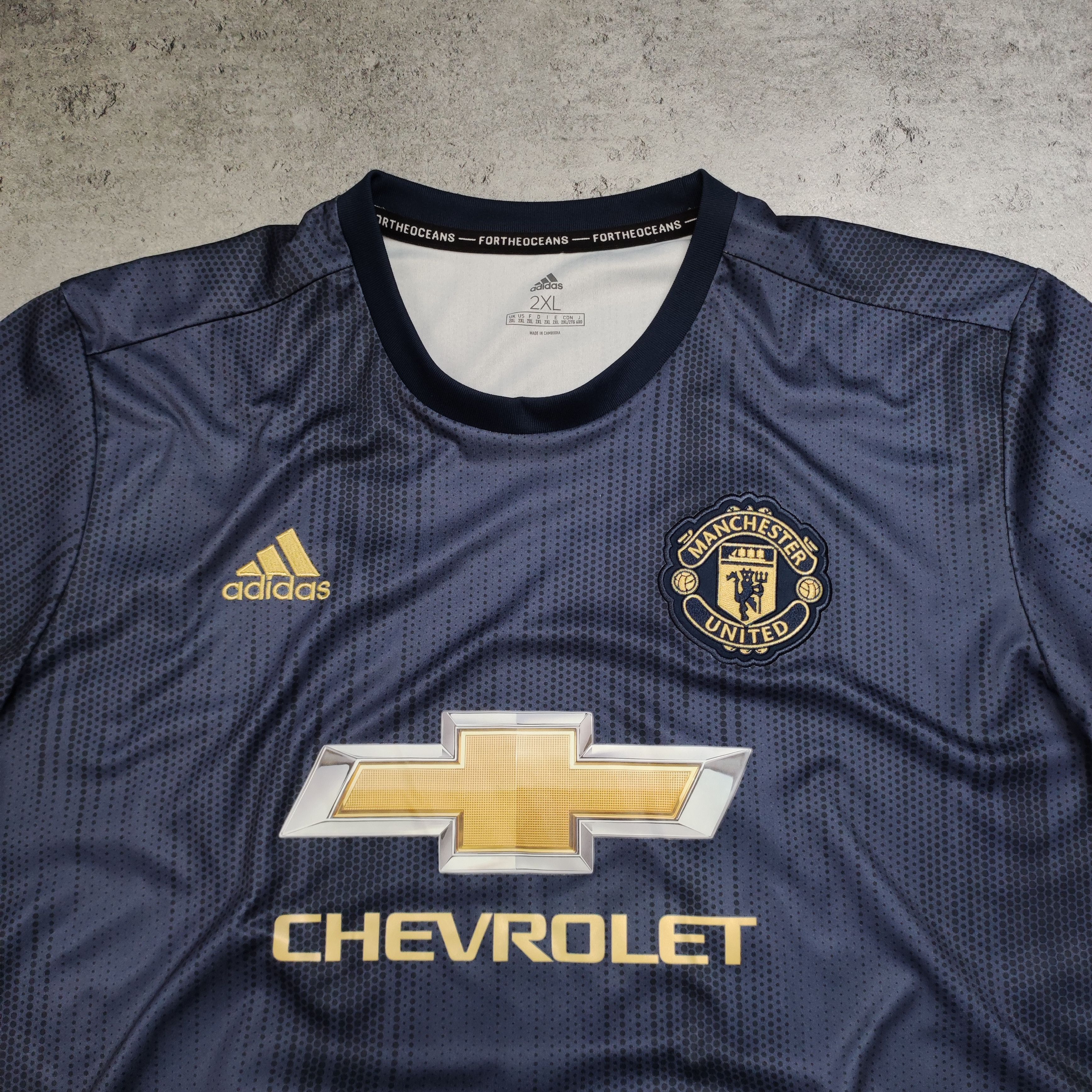 Adidas RARE 2018 Adidas x Parley Manchester United Football Jersey Size US XXL / EU 58 / 5 - 4 Thumbnail