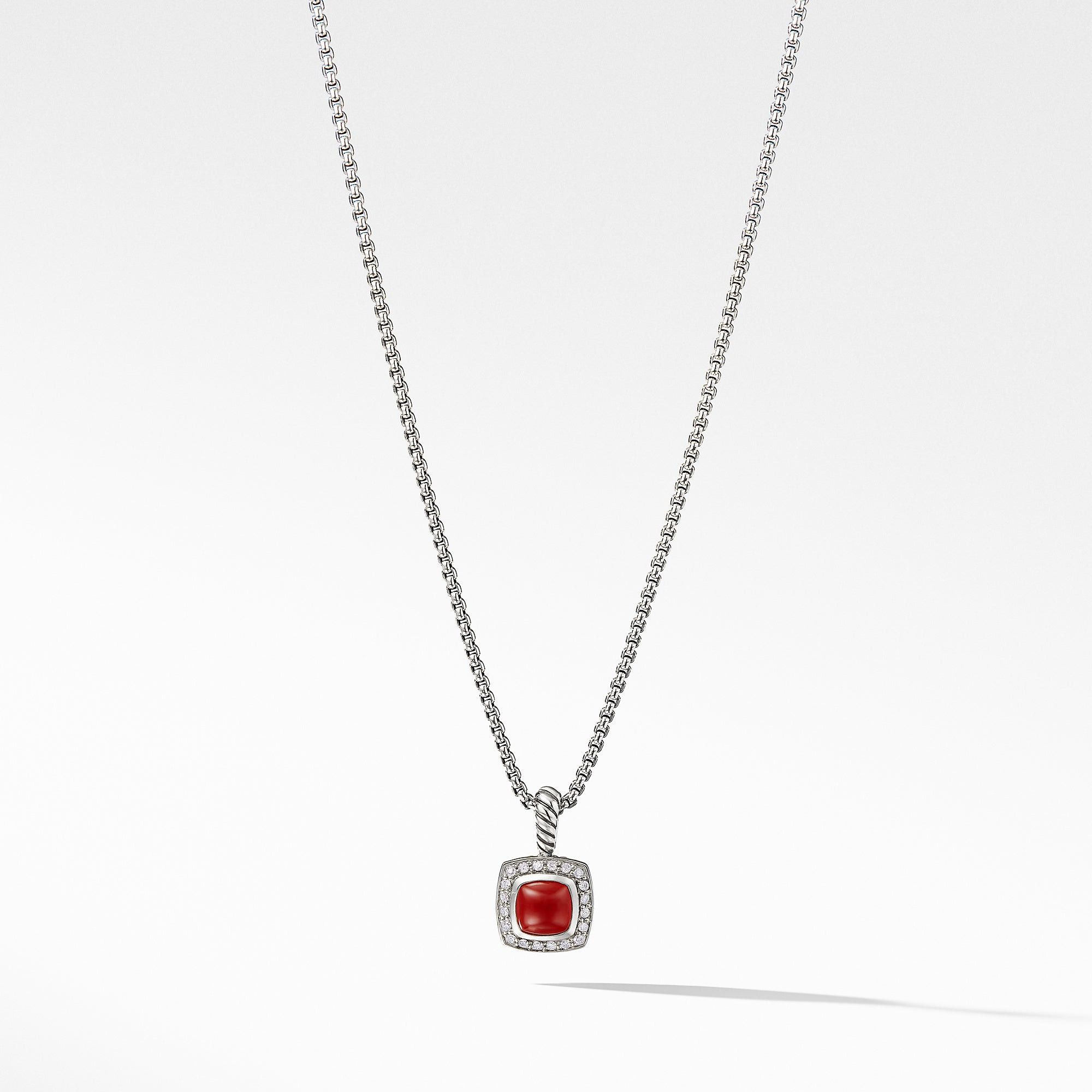 David Yurman o1w1db10526 N07212D Size:10/Necklace in Silver With Diamond Size ONE SIZE - 1 Thumbnail