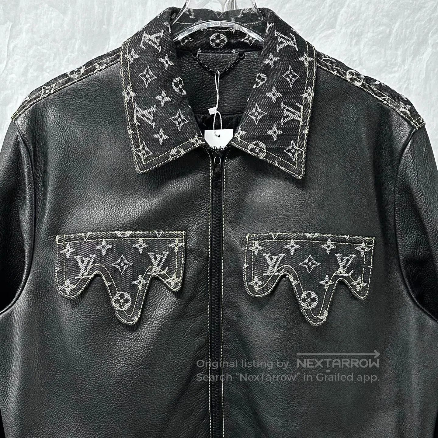 Louis Vuitton louis vuitton nigo leather jacket black. Size US L / EU 52-54 / 3 - 2 Thumbnail