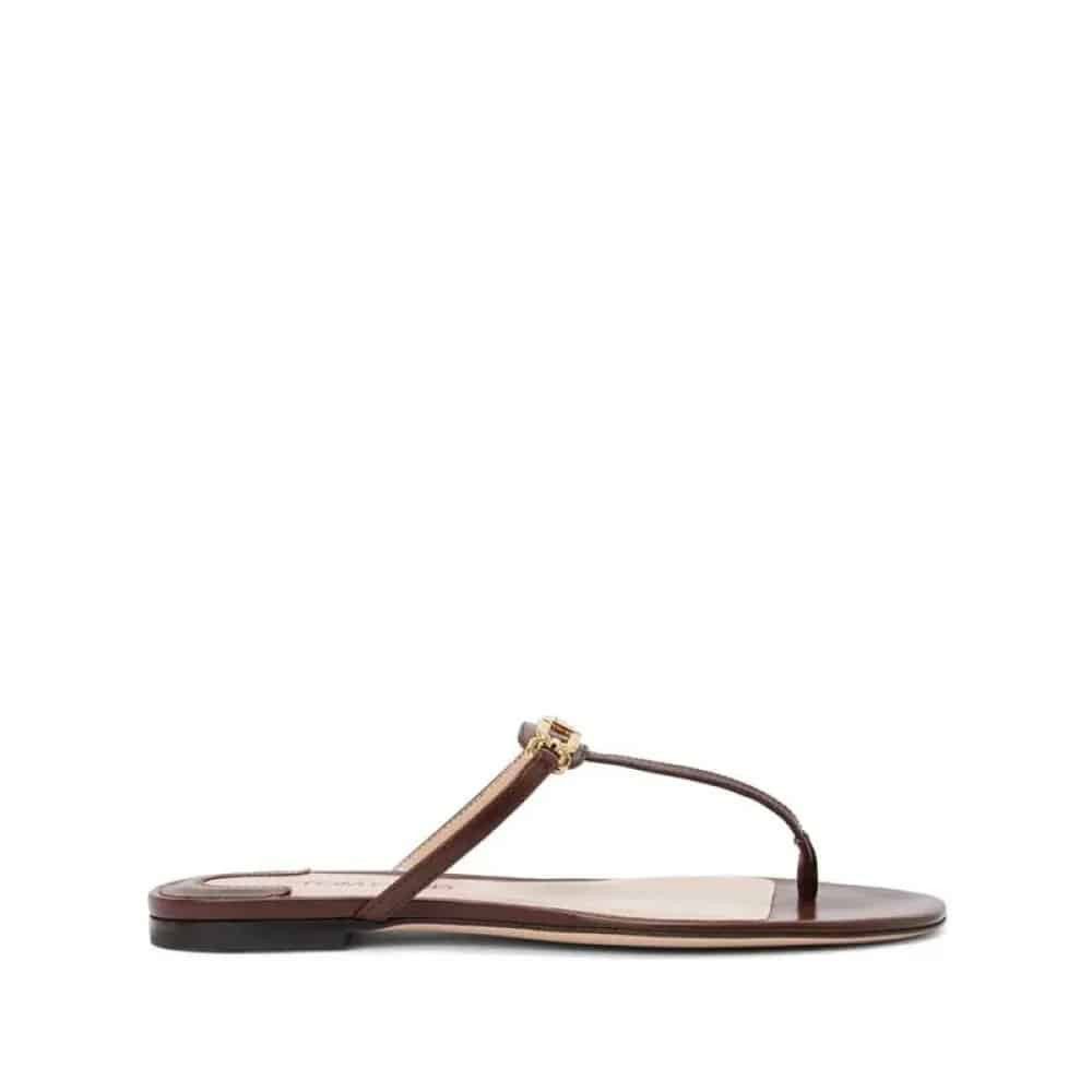 Tom Ford o1loc1c1125 W3515 Thong Sandals in Brown Size US 10 / IT 40 - 1 Thumbnail
