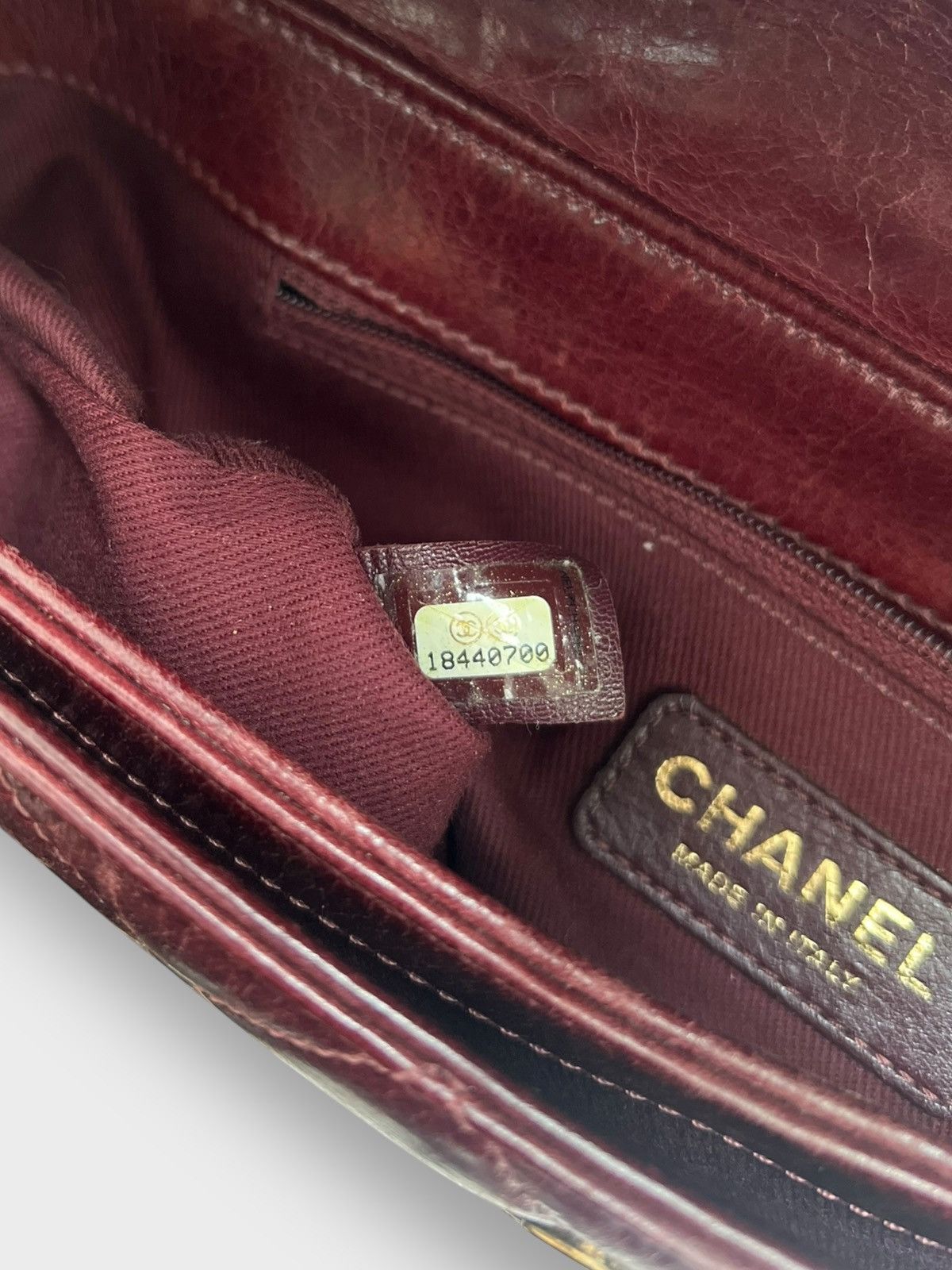 Chanel Chanel Perfect Edge Flap Burgundy Size ONE SIZE - 6 Thumbnail