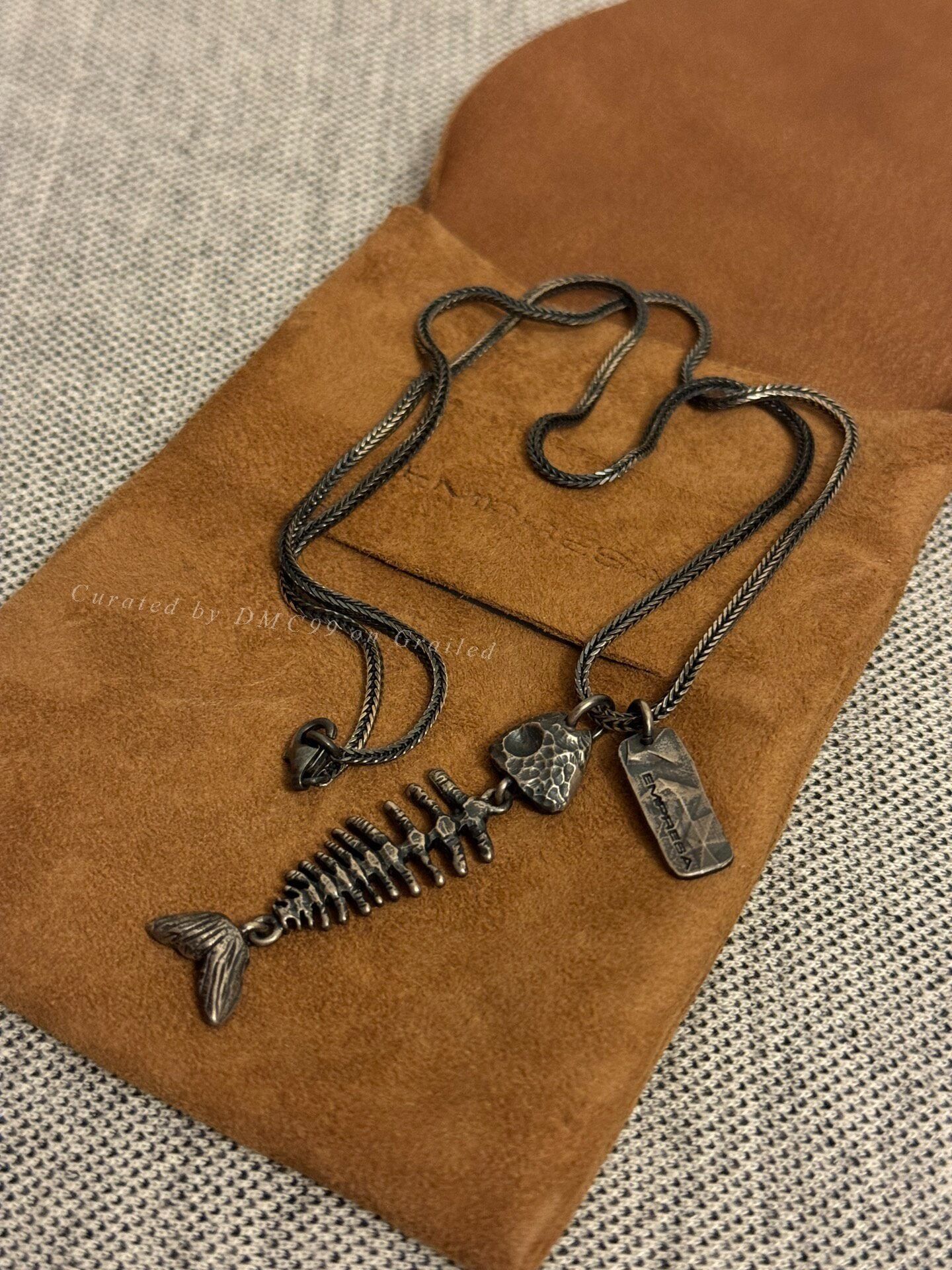 Other EMPRESA Skull Fishbone Necklace Size ONE SIZE - 1 Thumbnail