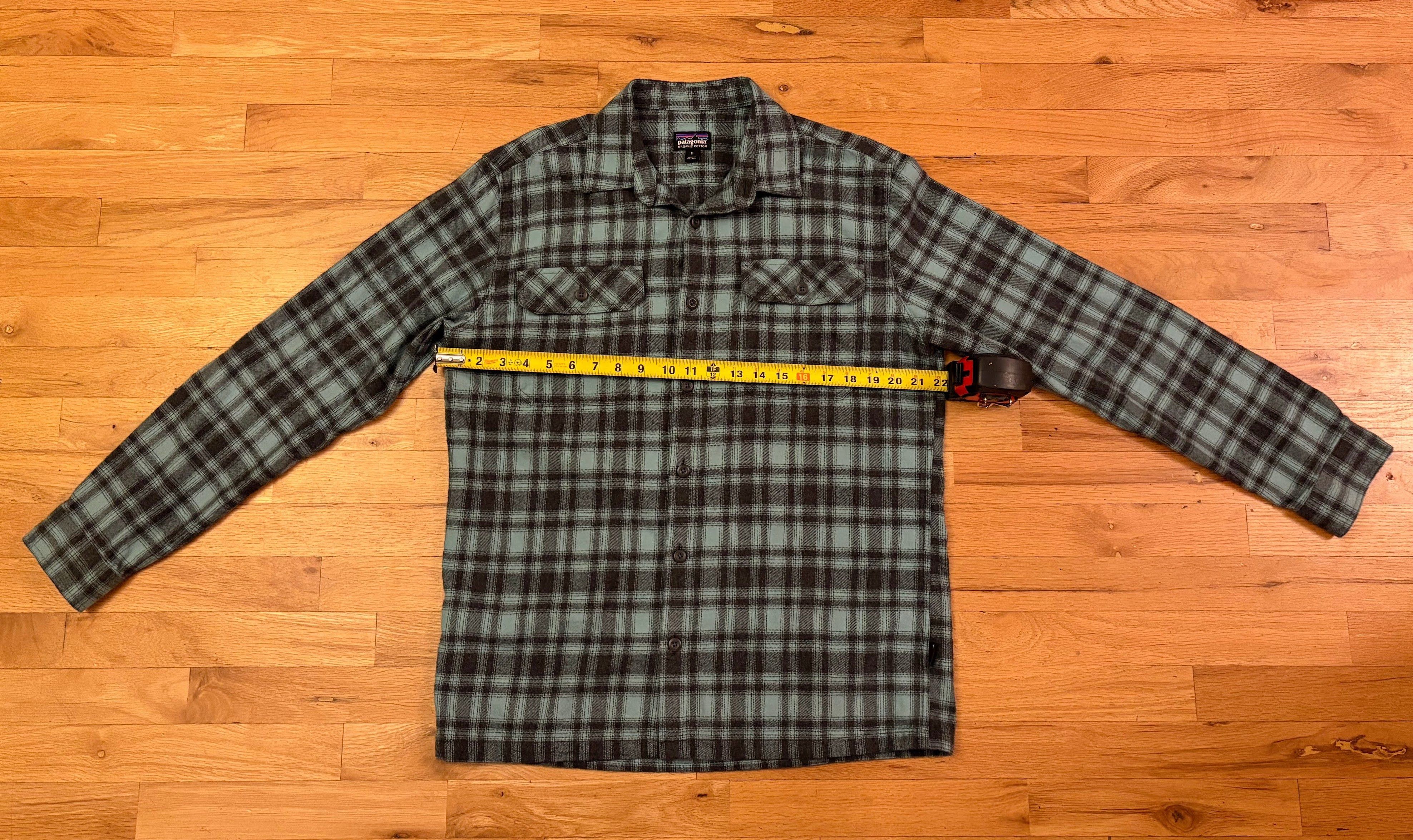 Patagonia Patagonia Fjord Flannel Shirt Mens Med Plaid Organic Cotton Size US M / EU 48-50 / 2 - 3 Thumbnail