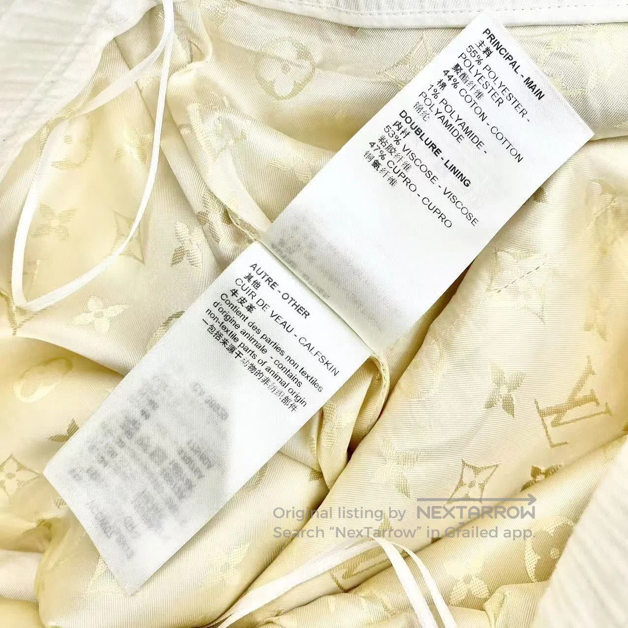Louis Vuitton Louis Vuitton 23SS solid color chain lining presbycribe sl Size 42" / US 20 - 6 Thumbnail