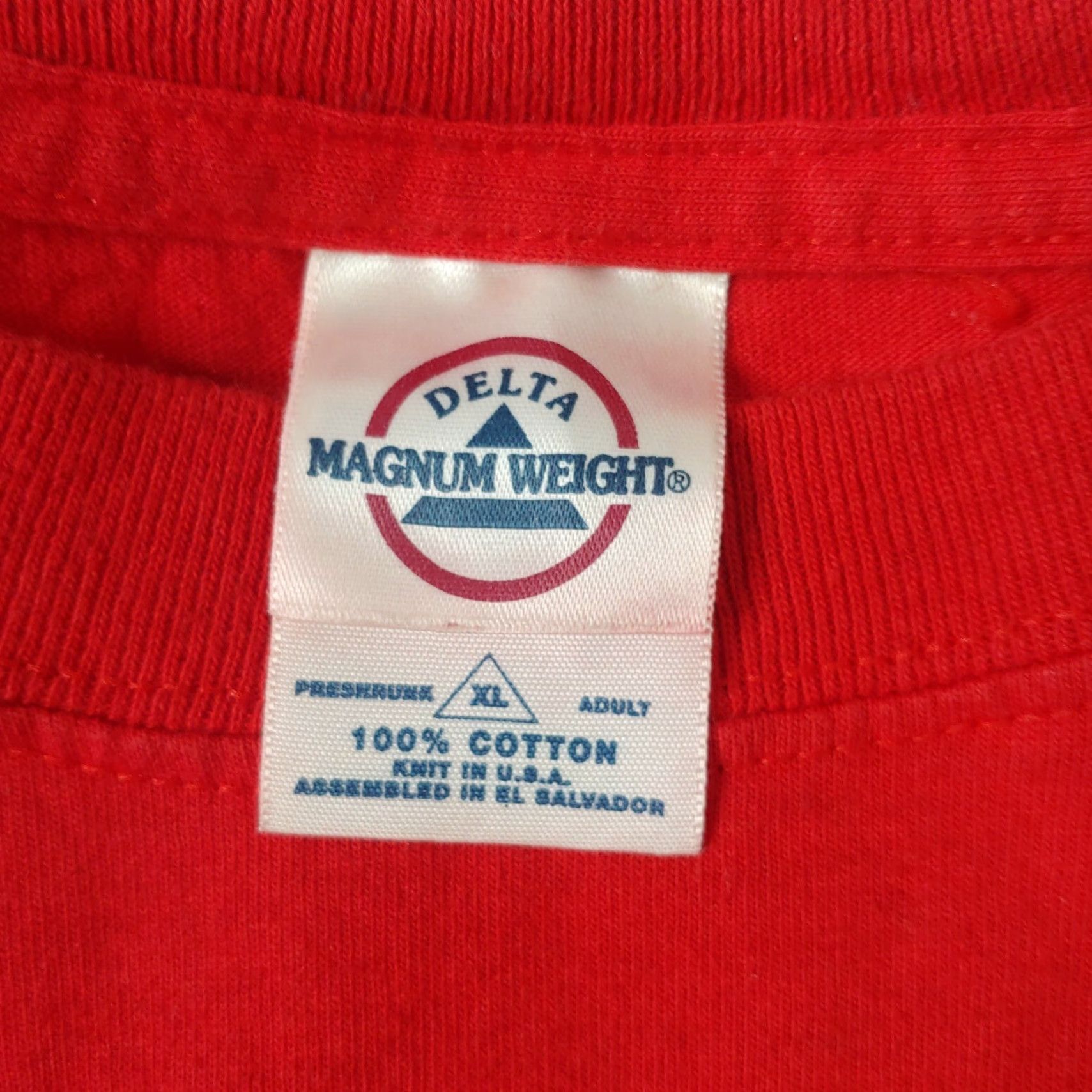 Logo 7 VINTAGE Dodge Motorsports T-Shirt Men XL Red Auto Racing Race Car Short Sleeve Crew Neck Logo Size US XL / EU 56 / 4 - 4 Thumbnail