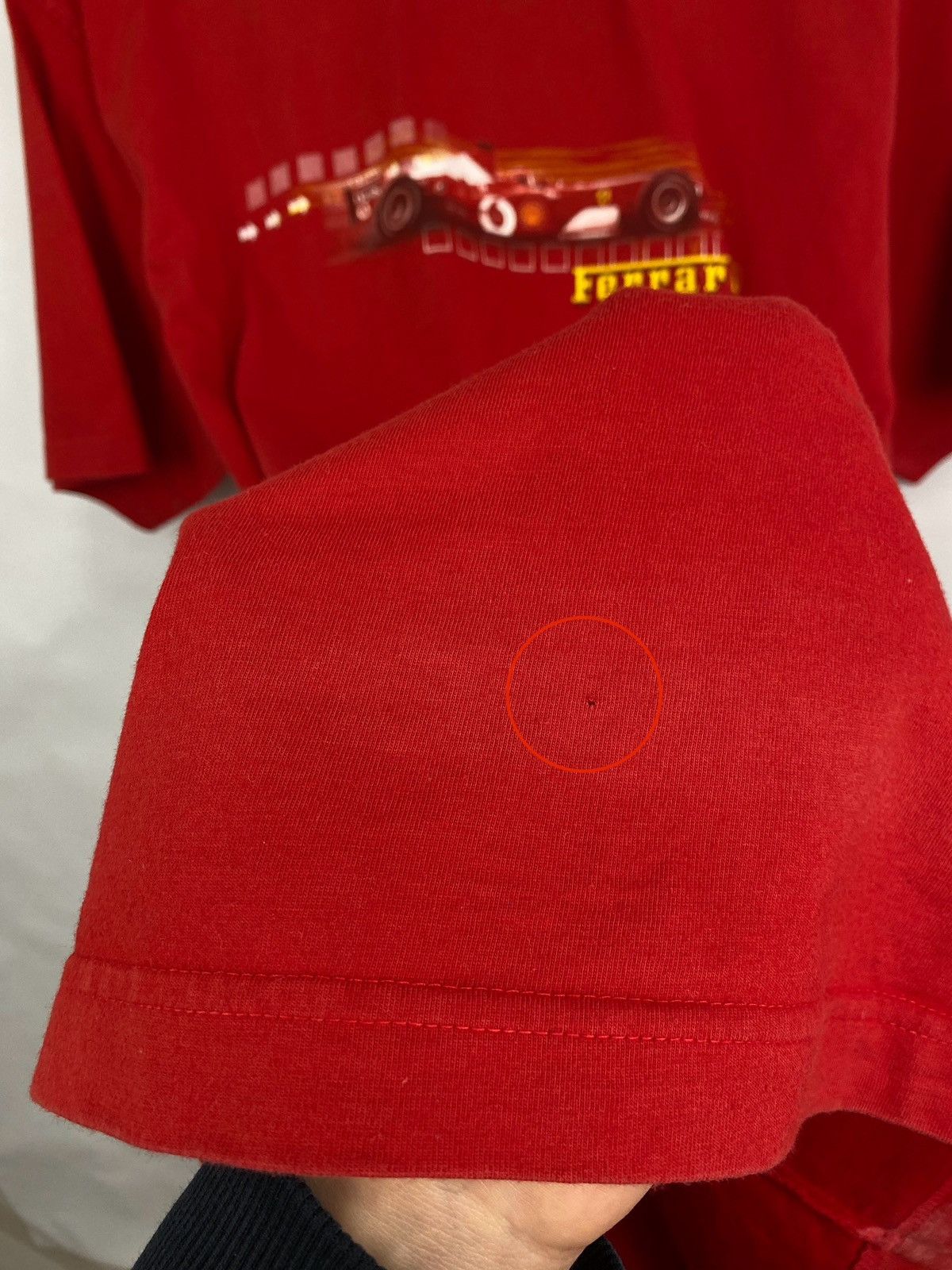 Ferrari 🇮🇹 Vintage 1996 Ferrari Racing F1 Graphic Big logo T-Shirt Size US M / EU 48-50 / 2 - 7 Thumbnail