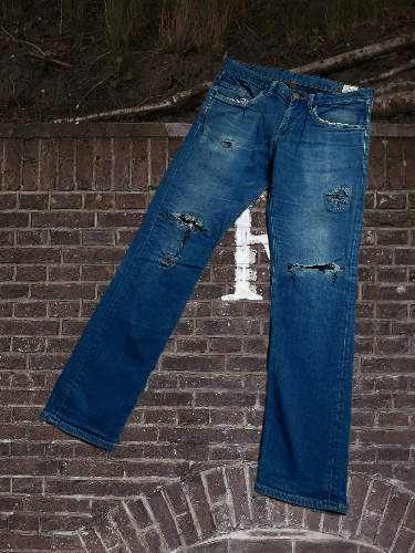 Tommy Hilfiger × Tommy Jeans × Vintage VINTAGE TOMMY HILFIGER BAGGY JEANS Size US 33 - 1 Thumbnail
