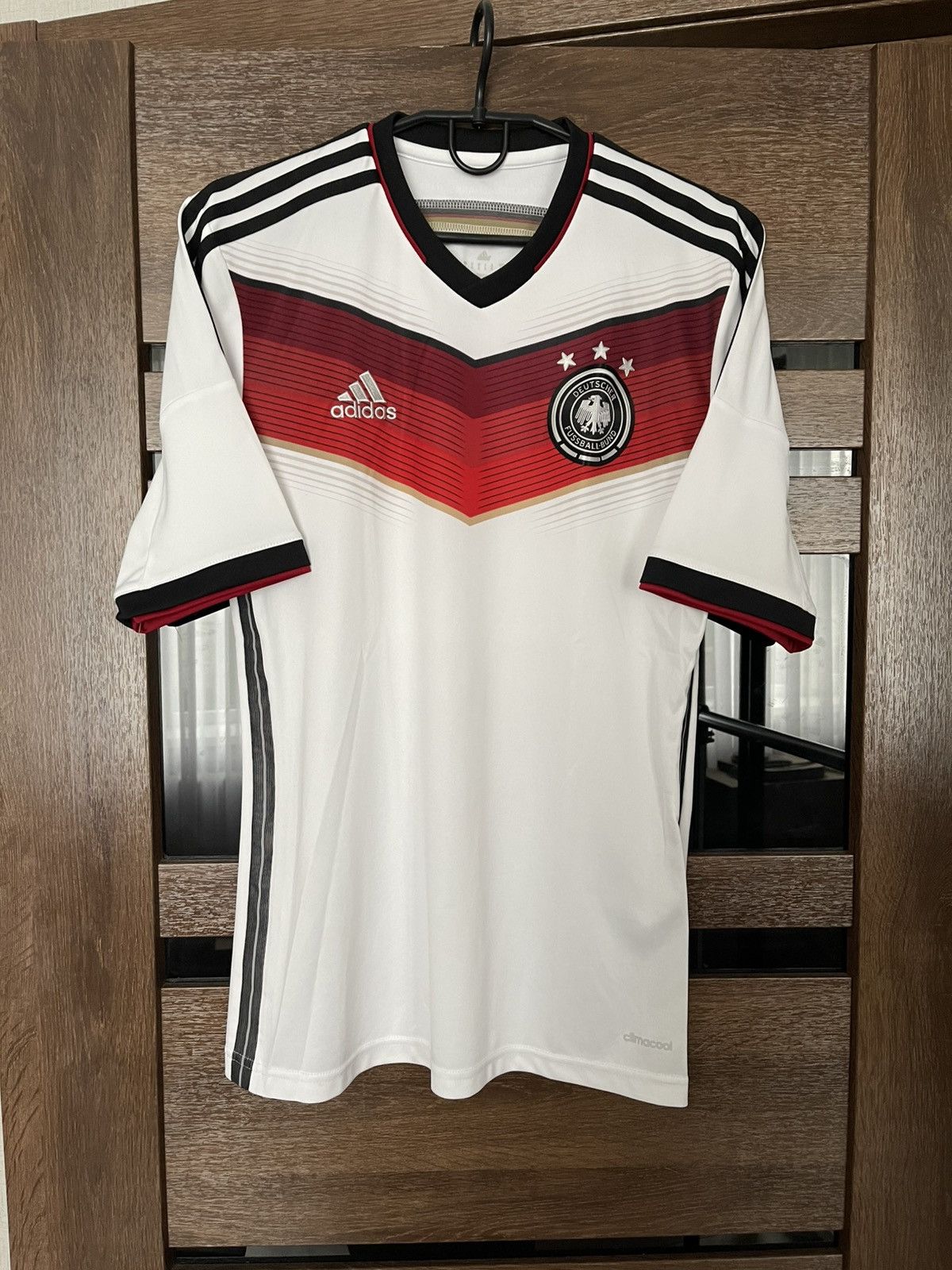 Adidas 2014/2015 Adidas Germany Soccer Jersey T-Shirt Tee Size US S / EU 44-46 / 1 - 2 Thumbnail