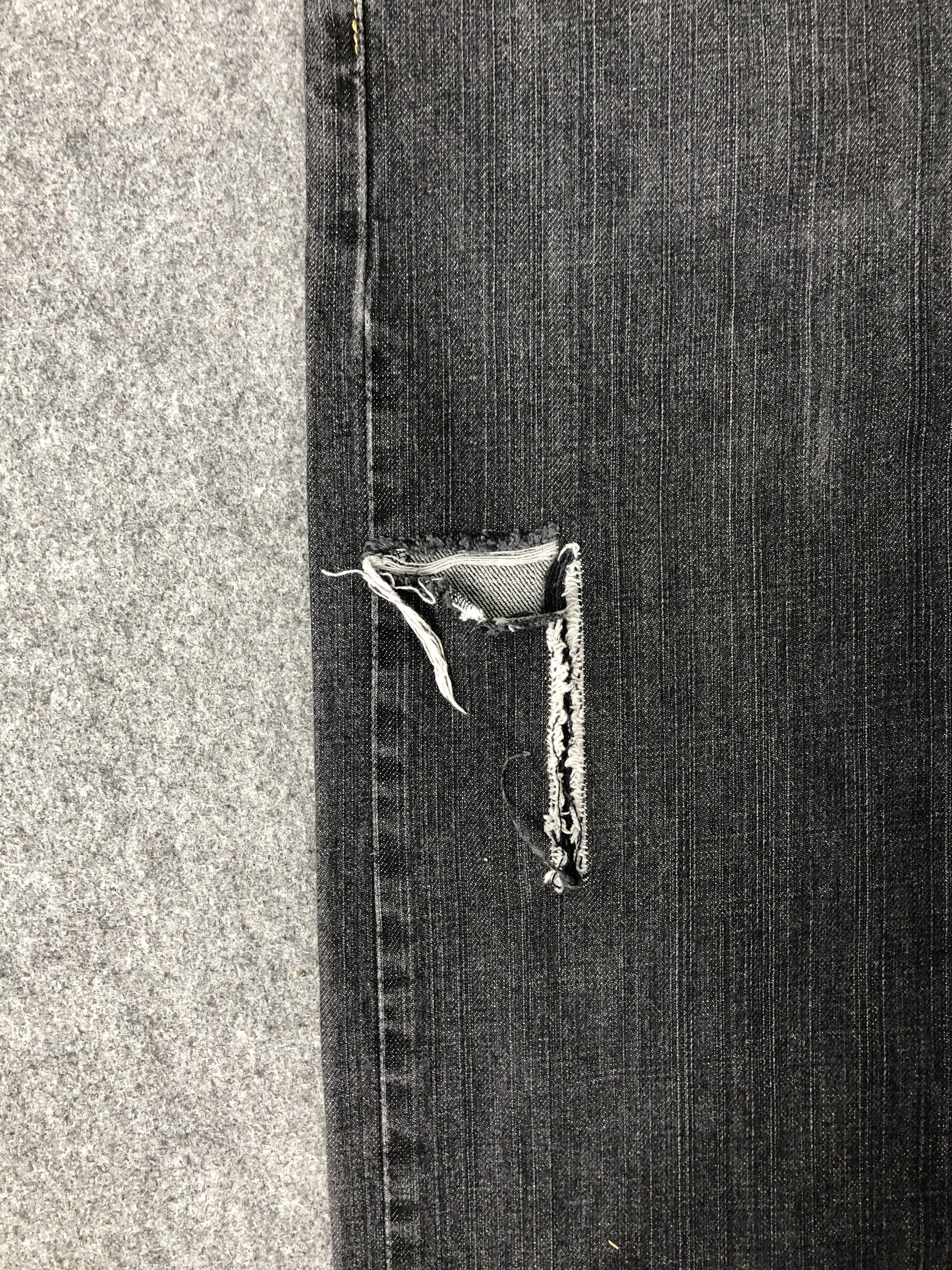 Levi's Distressed Vintage Levis 514 Black Jeans DP2367 Size US 36 / EU 52 - 10 Thumbnail