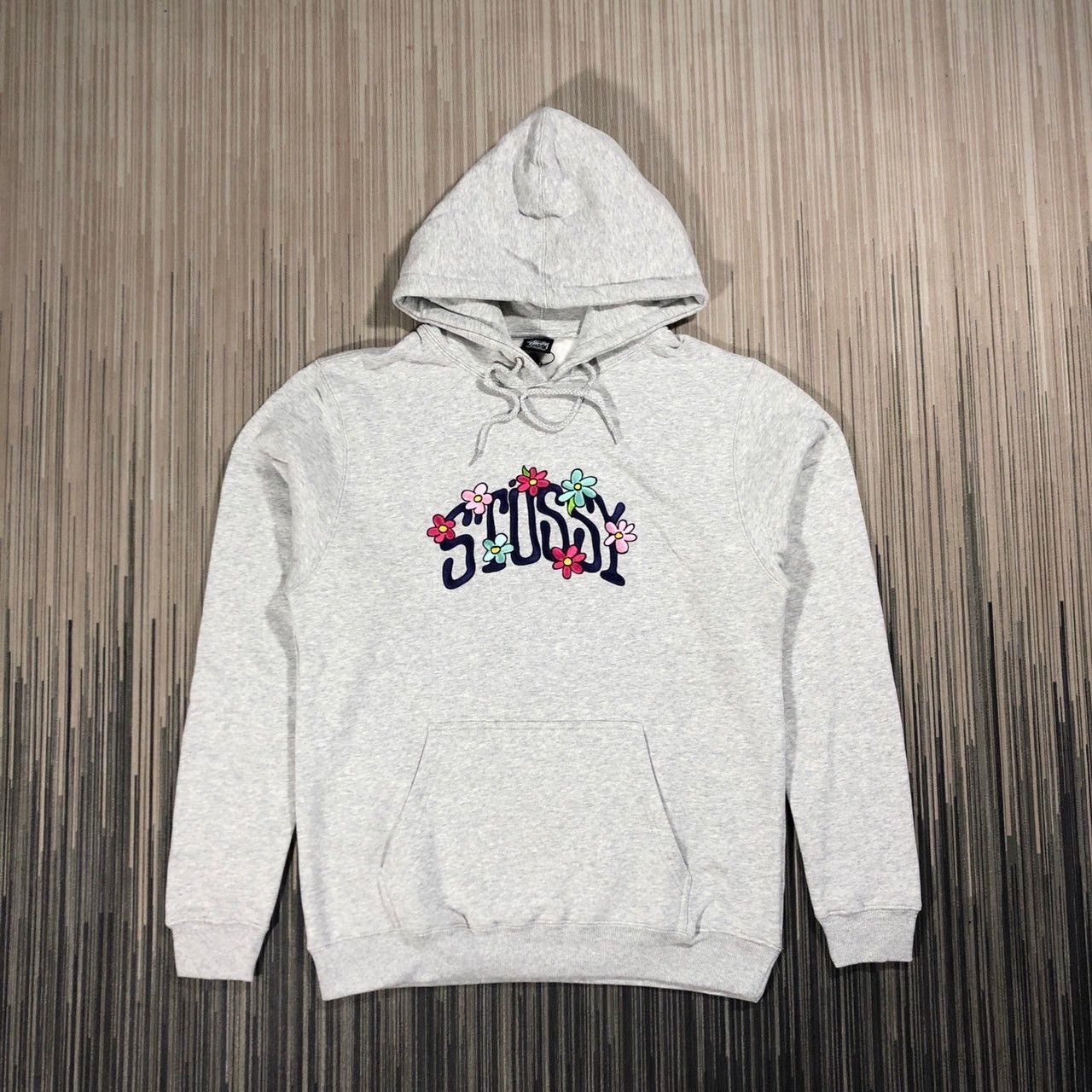 Stussy Floral Hoodie | Grailed