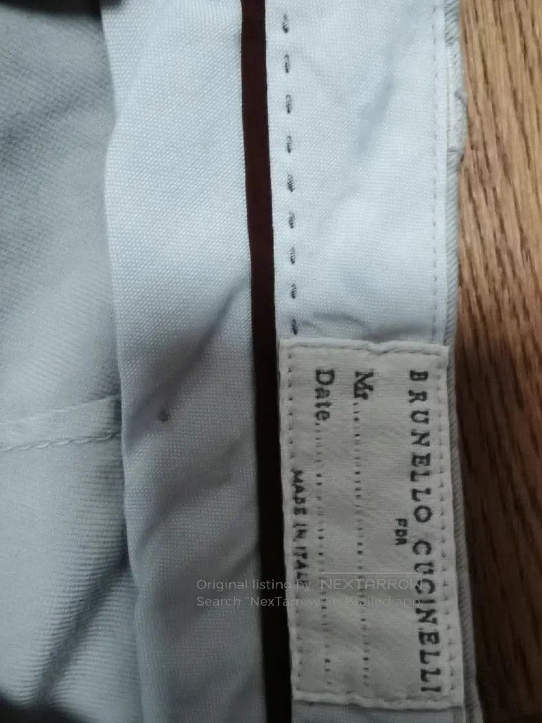 Brunello Cucinelli Brunello Cucinelli Cargo Casual Pants. Size US 40 / EU 56 - 4 Thumbnail