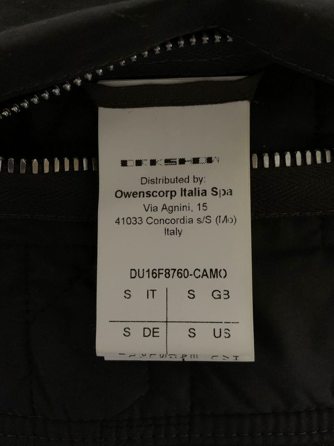 Rick Owens Rick Owens RO MA1 Flight Puffer Jacket SZ S Size US S / EU 44-46 / 1 - 3 Thumbnail