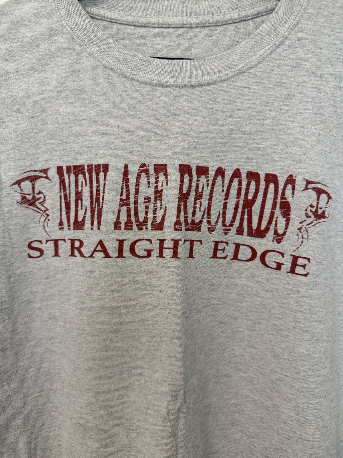 Vintage NEW AGE RECORDS straight edge Size US XL / EU 56 / 4 - 2 Thumbnail