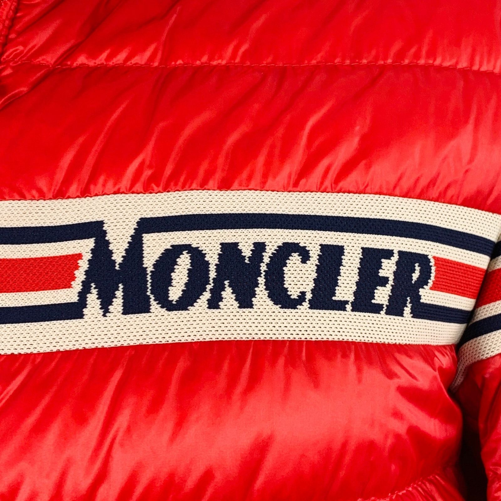Moncler MONCLER Size XXXL Renald Red White Blue Quilted Nylon Jacket Size US XXL / EU 58 / 5 - 3 Thumbnail