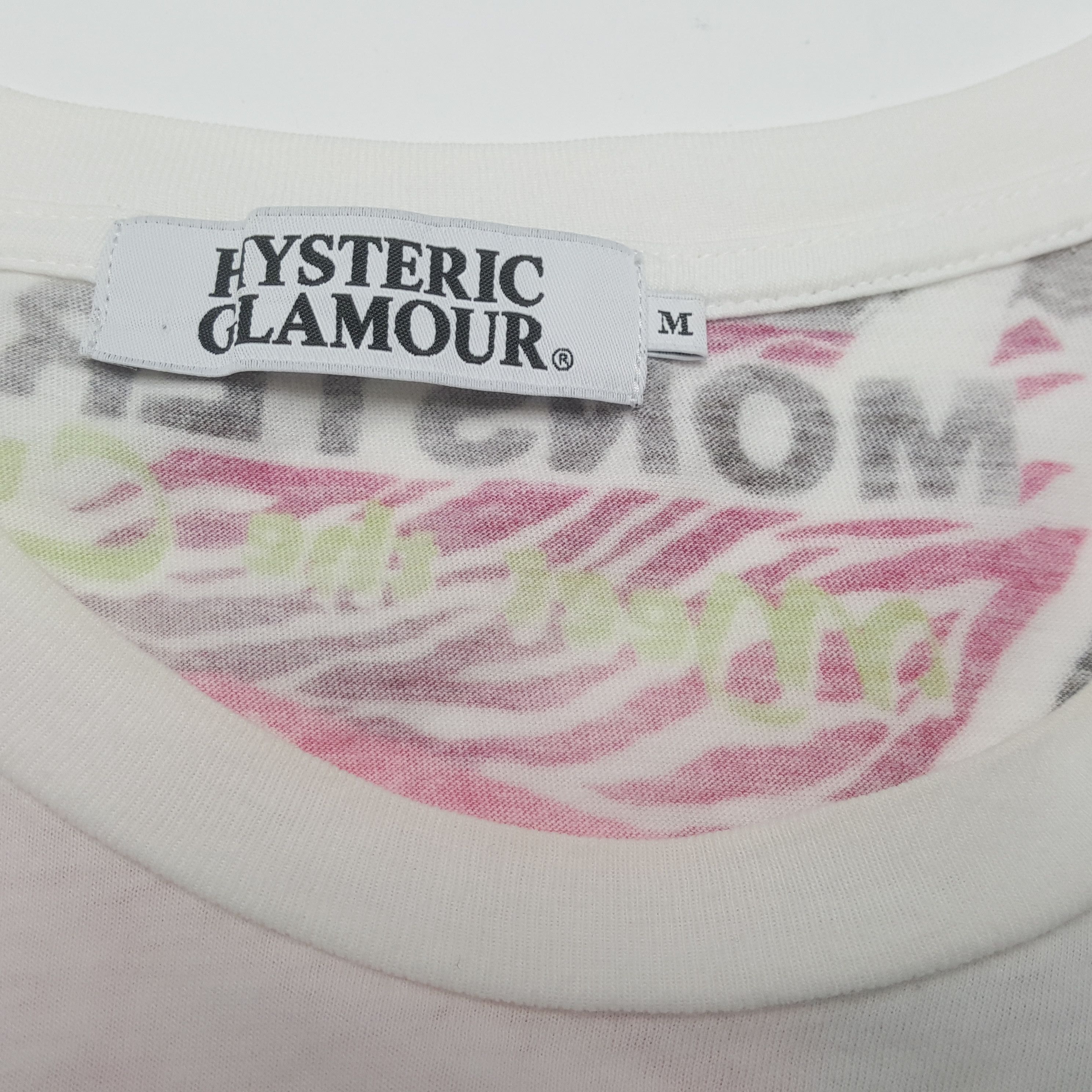 Hysteric Glamour × Japanese Brand × Vintage Vintage HYSTERIC GLAMOUR Japanese Fashion Brand T-Shirt Size US M / EU 48-50 / 2 - 8 Thumbnail