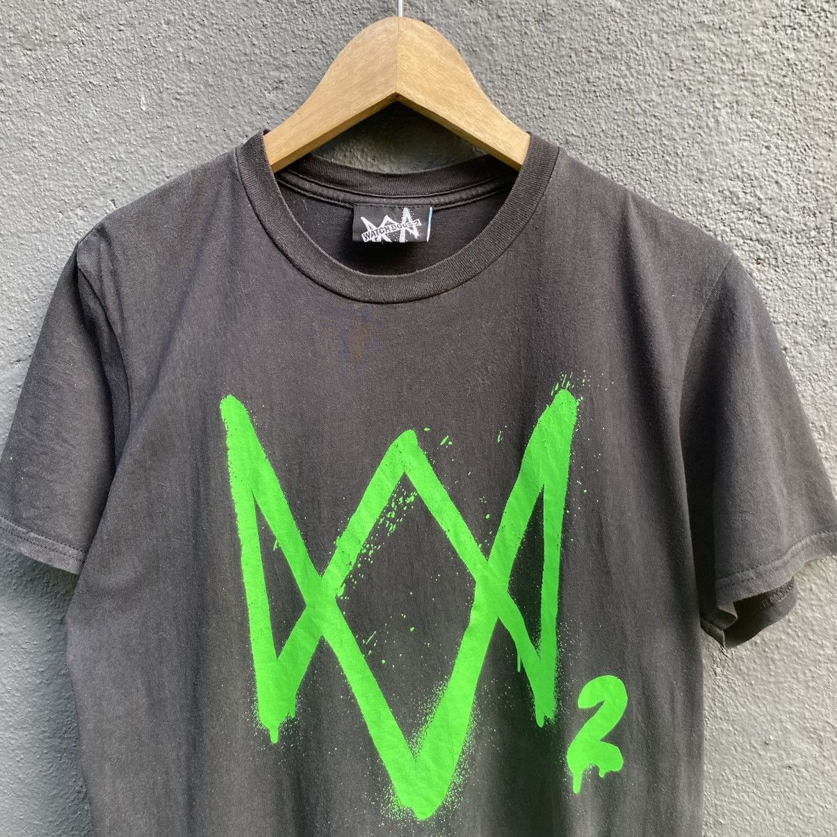 The Game Thrashed Faded Watch Dogs 2 Games Tee Size US M / EU 48-50 / 2 - 2 Thumbnail