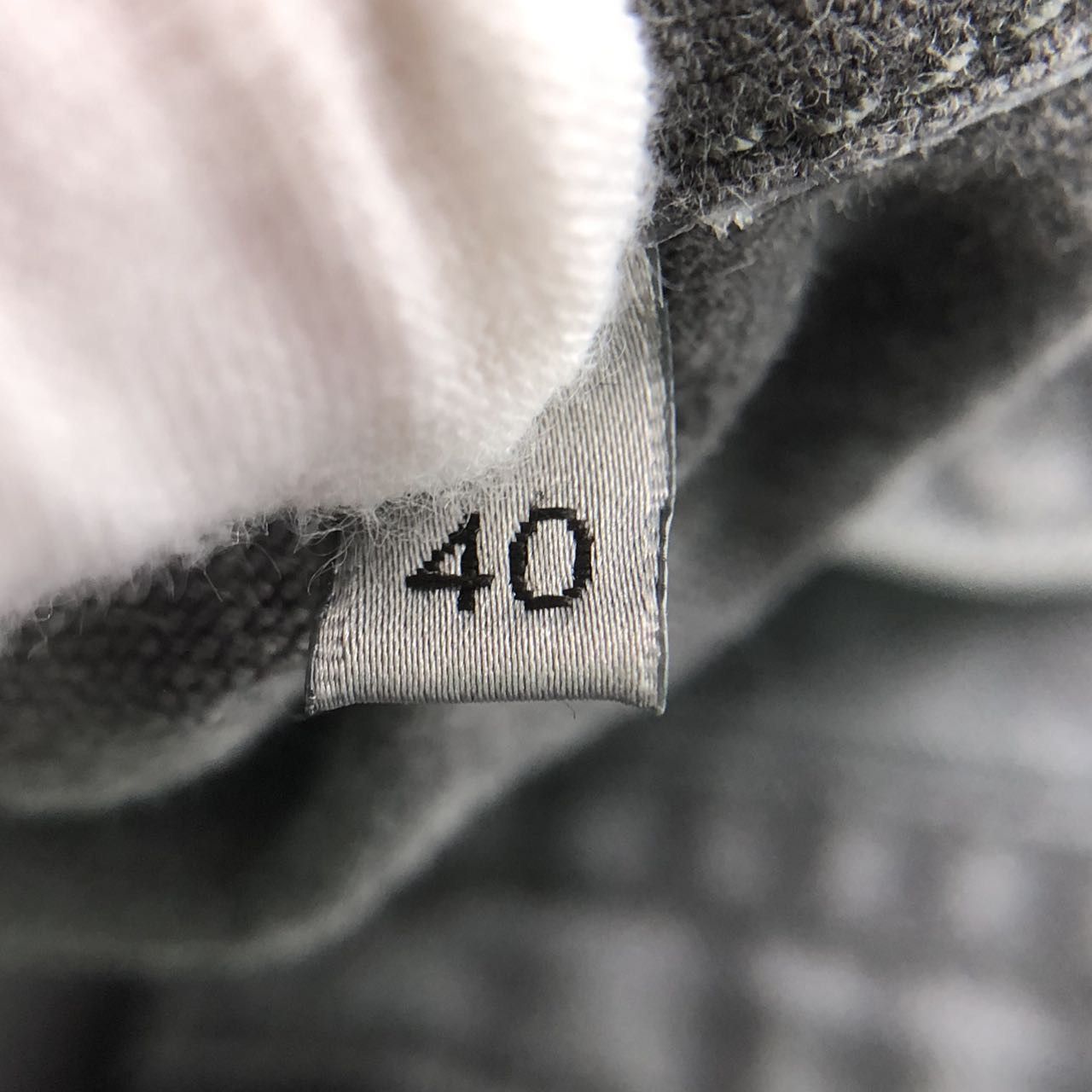 Dior Dior, Solid Color Logo Patch Long Sleeve Shirt K26WX Size M / US 6-8 / IT 42-44 - 6 Thumbnail