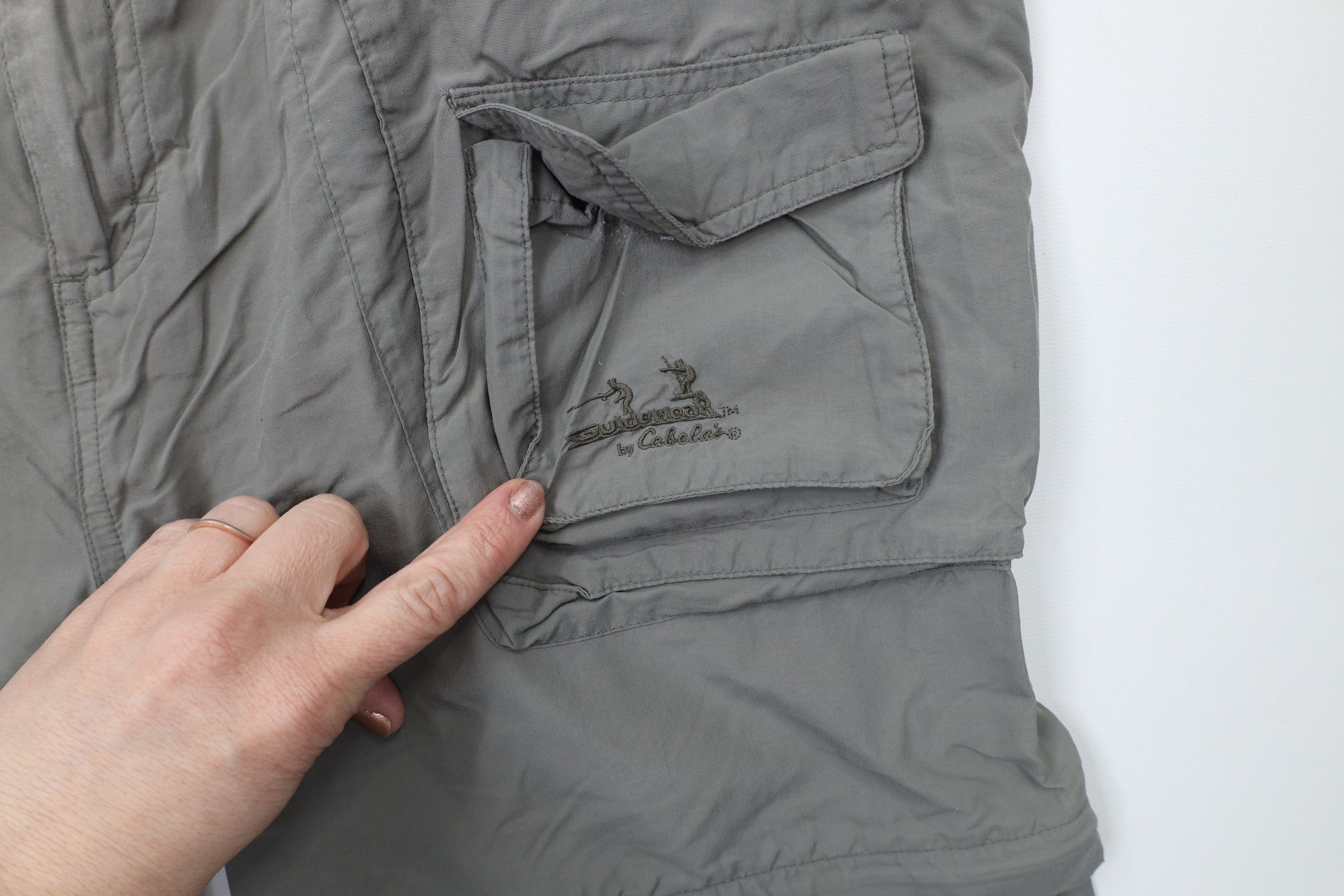Cabelas × Vintage Vintage Cabelas Guidewear Convertible Zip Off Pants Shorts Size US 36 / EU 52 - 8 Thumbnail