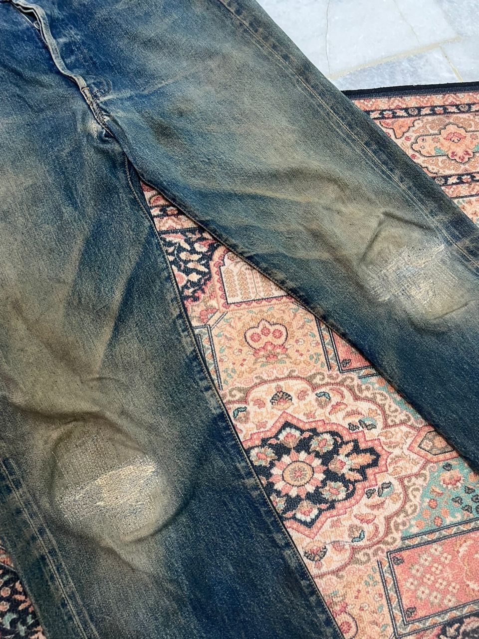 Levi's × Vintage Vintage 1990’s Levis big E 110 Anniversary Selvedge Denim Size US 32 / EU 48 - 6 Thumbnail