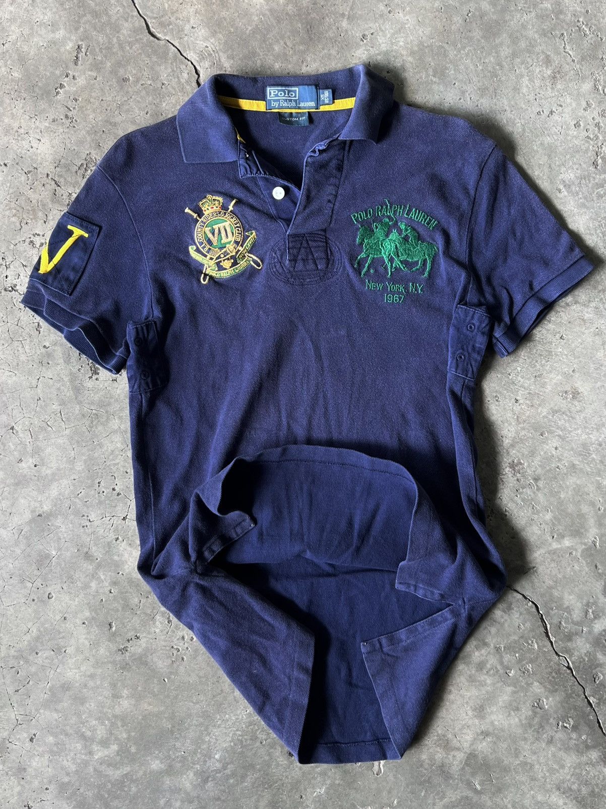 Polo Ralph Lauren Polo Ralph Lauren Big Logo Polo T Shirt Tee Chief Keef Size US XXS / EU 40 - 11 Thumbnail
