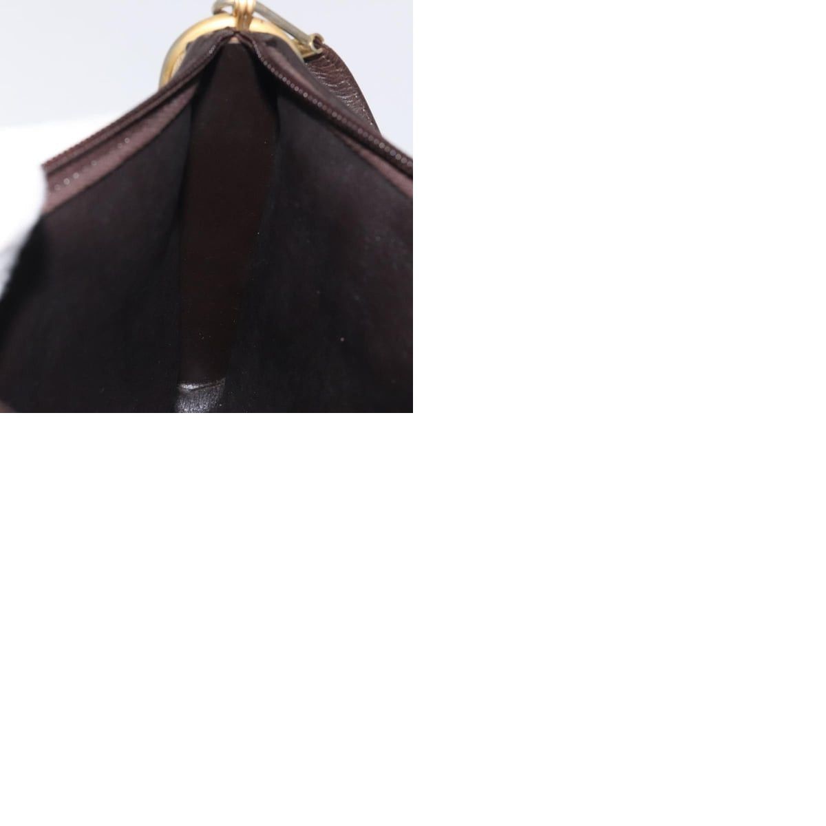 Dior DIOR Trotter Canvas Shoulder Bag Brown Gold Size ONE SIZE - 12 Thumbnail