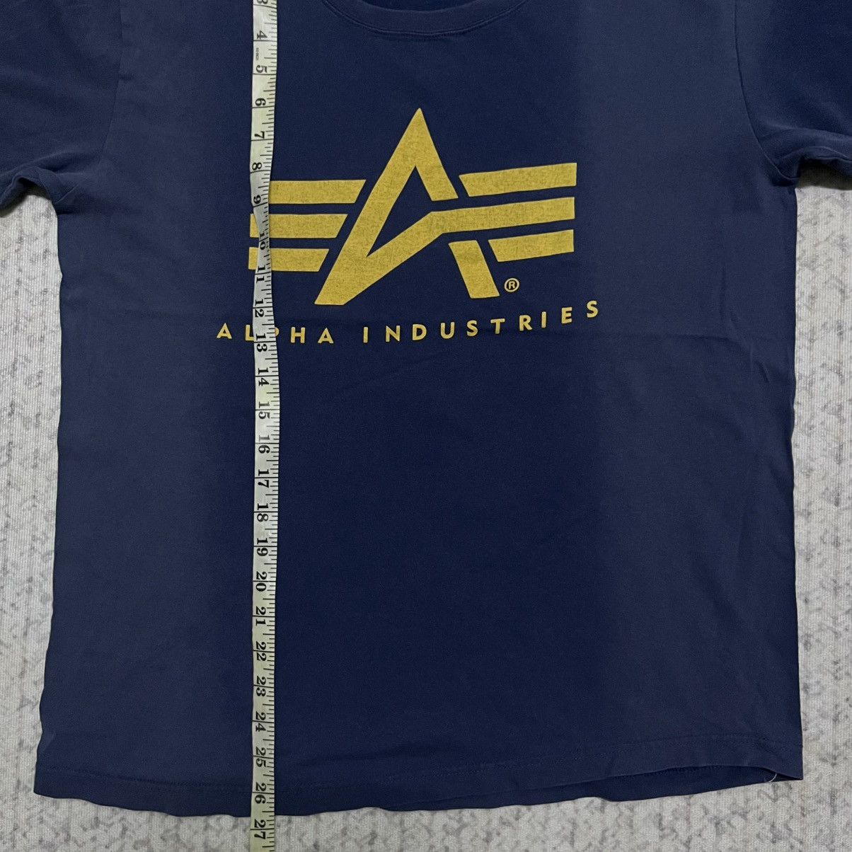 Alpha Industries Sunfaded Vintage Alpha Industries Logo Tees Size US L / EU 52-54 / 3 - 14 Thumbnail