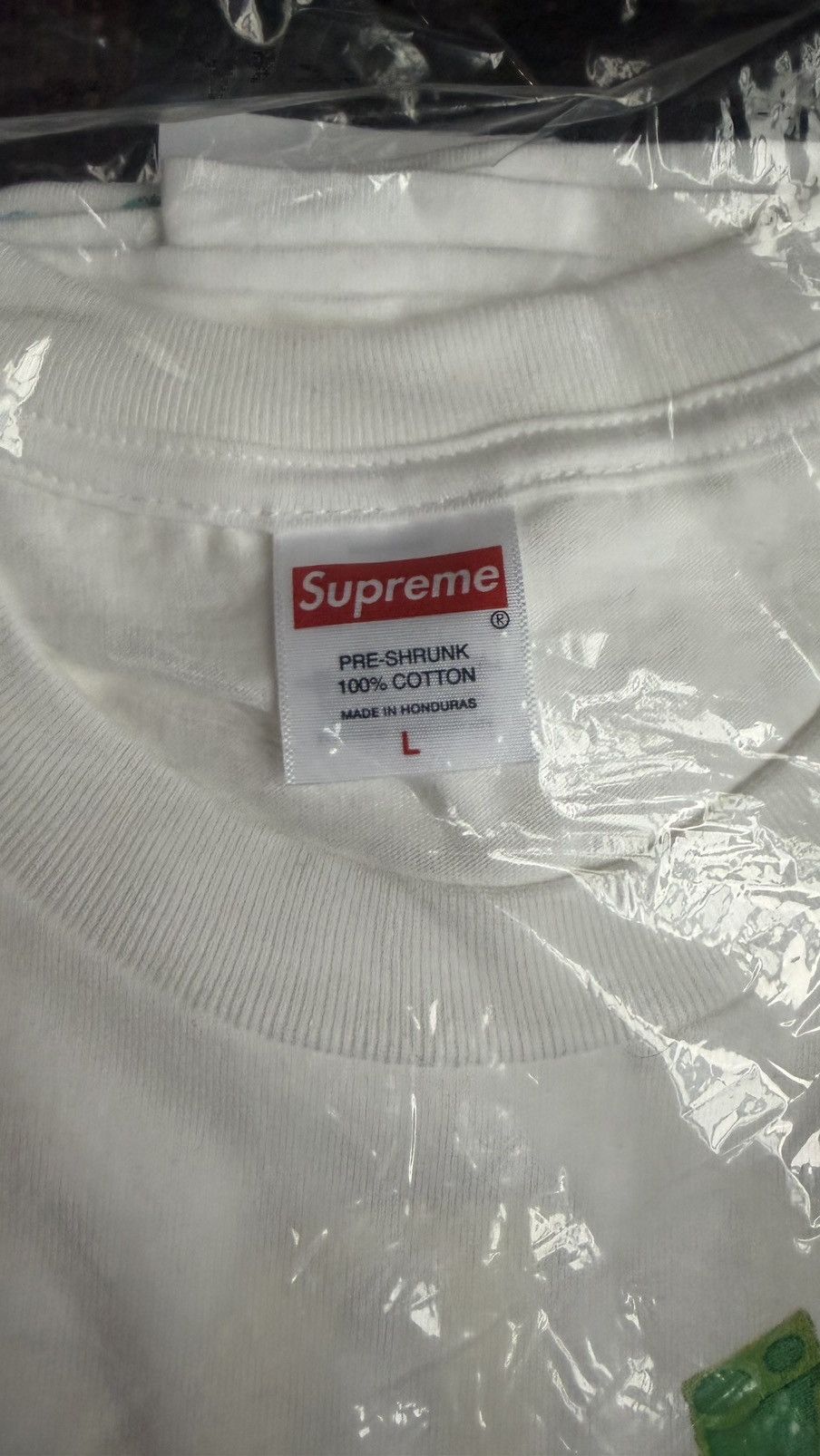 Supreme Supreme All dogs go to heaven tee (L) (White) Size US L / EU 52-54 / 3 - 4 Thumbnail