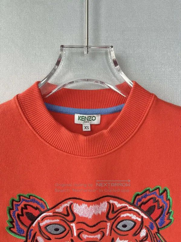 Kenzo Kenzo Orange Cotton Animal Sweatshirt for Women . Size XS / US 0-2 / IT 36-38 - 4 Thumbnail