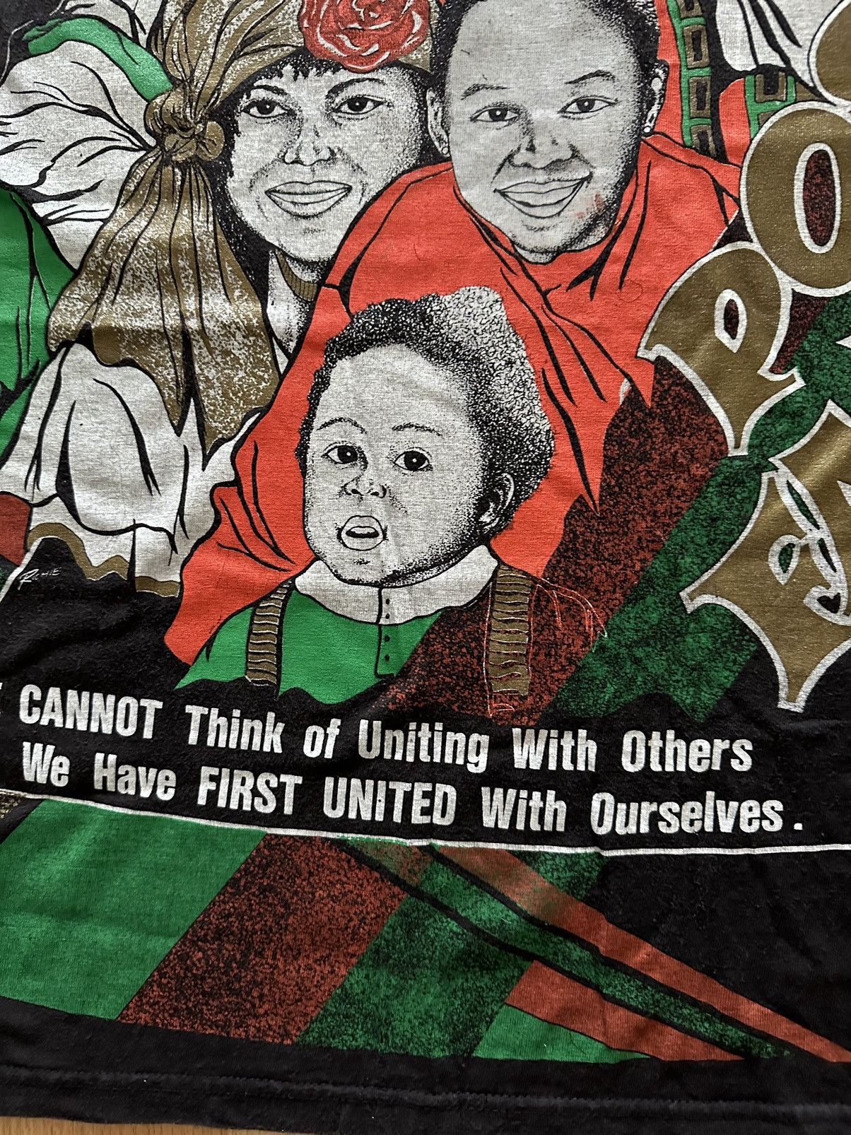 Rap Tees × Vintage Vintage 90s Kacy World Colours - Positive People Size US XL / EU 56 / 4 - 11 Thumbnail