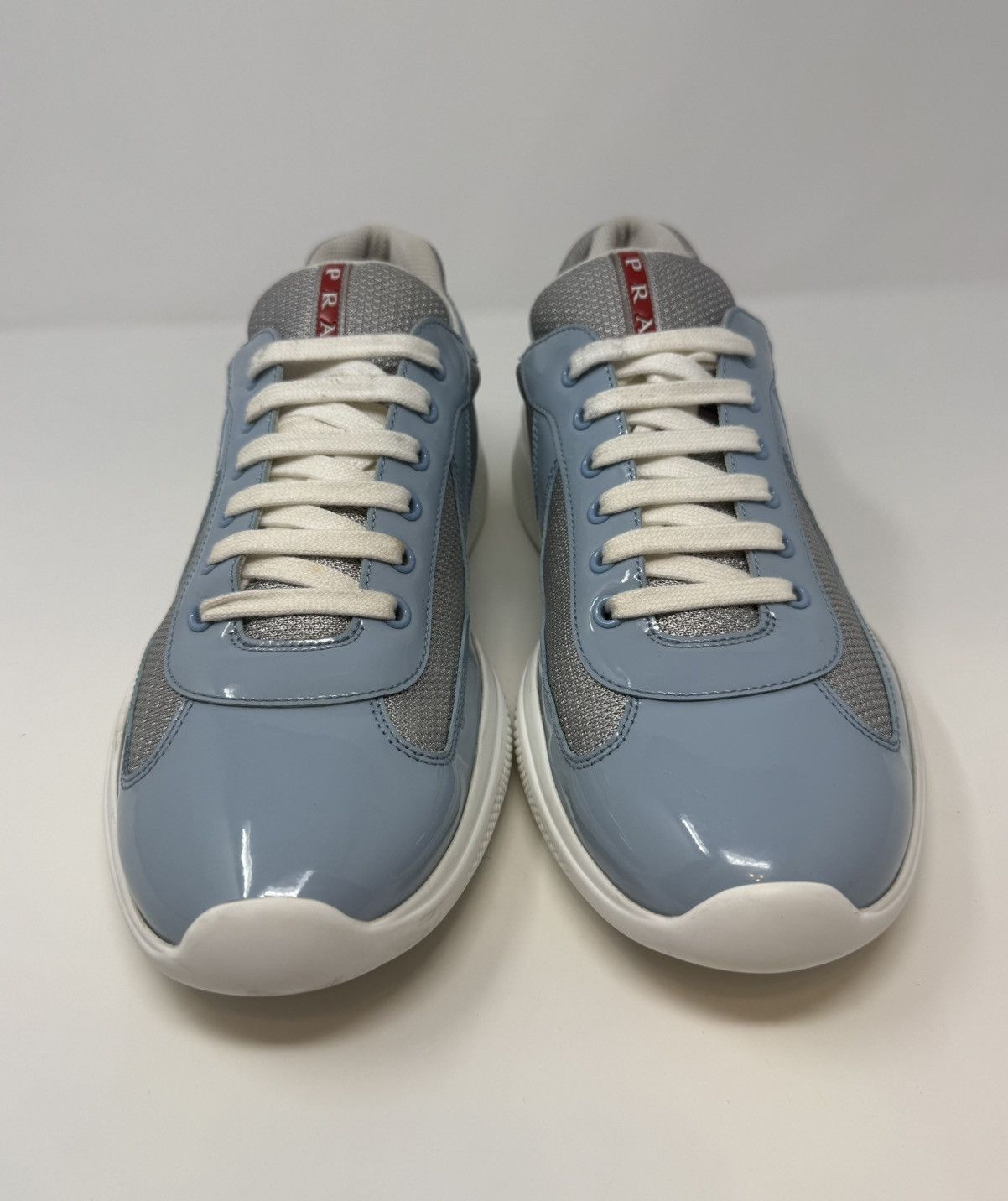 Prada Prada Americas Cup Sneaker Light Blue Size US 11.5 / EU 44-45 - 2 Thumbnail