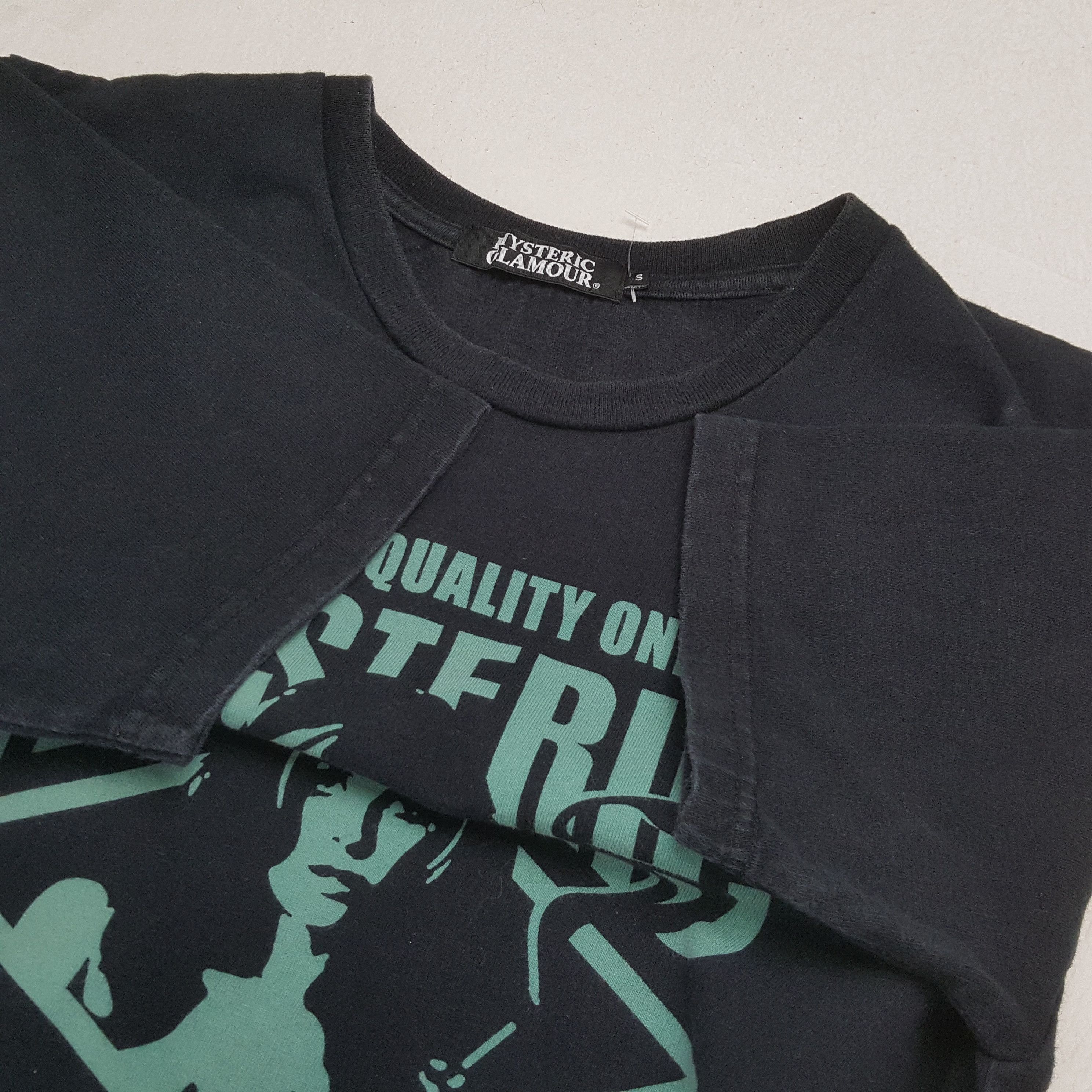 Hysteric Glamour × Japanese Brand × Vintage HYSTERIC GLAMOUR Japanese Brand Streetwear Tshirt Size US S / EU 44-46 / 1 - 7 Thumbnail