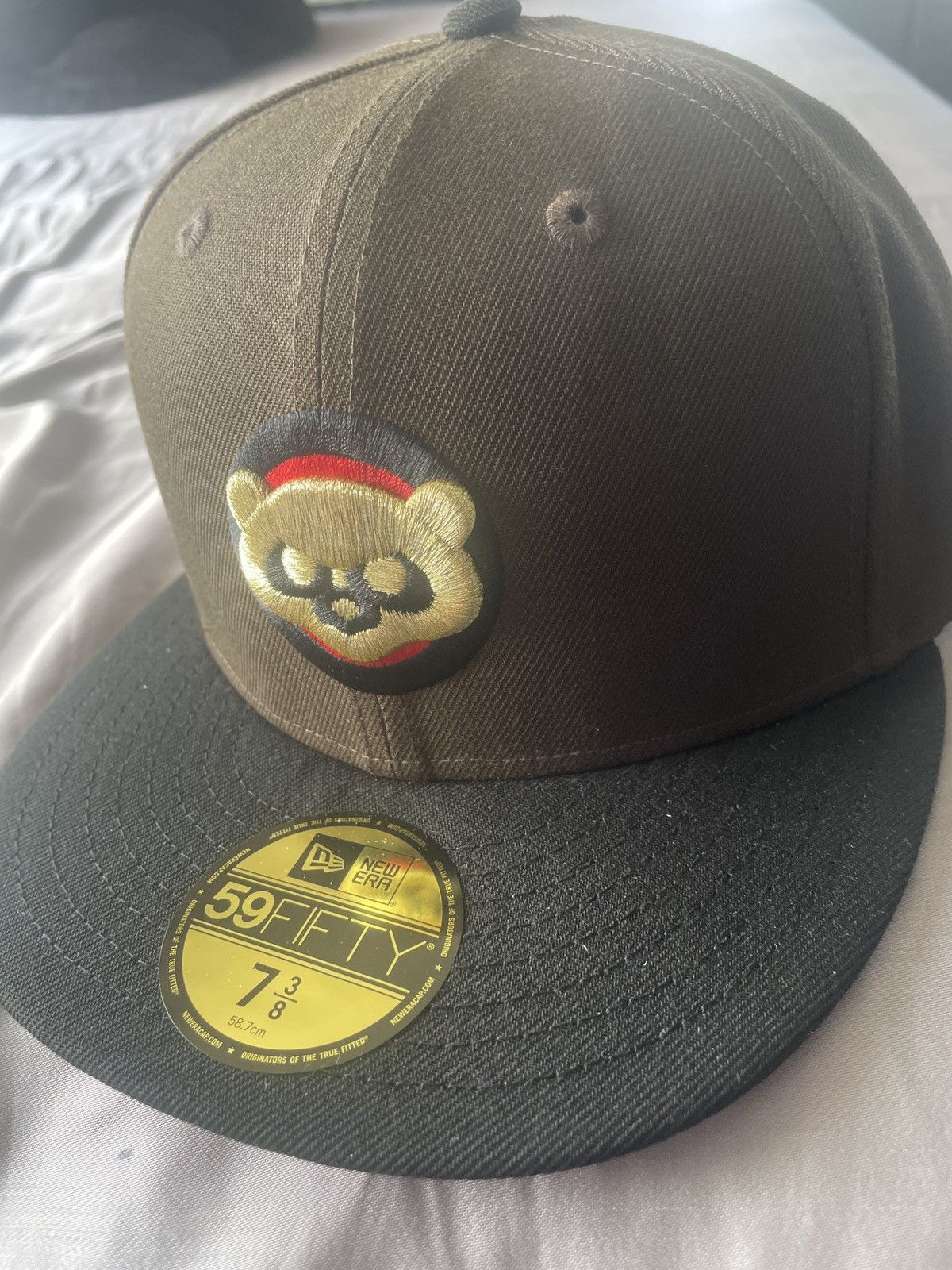 New Era Chicago Cubs 7 3/8 Fitted Hat Size ONE SIZE - 1 Thumbnail