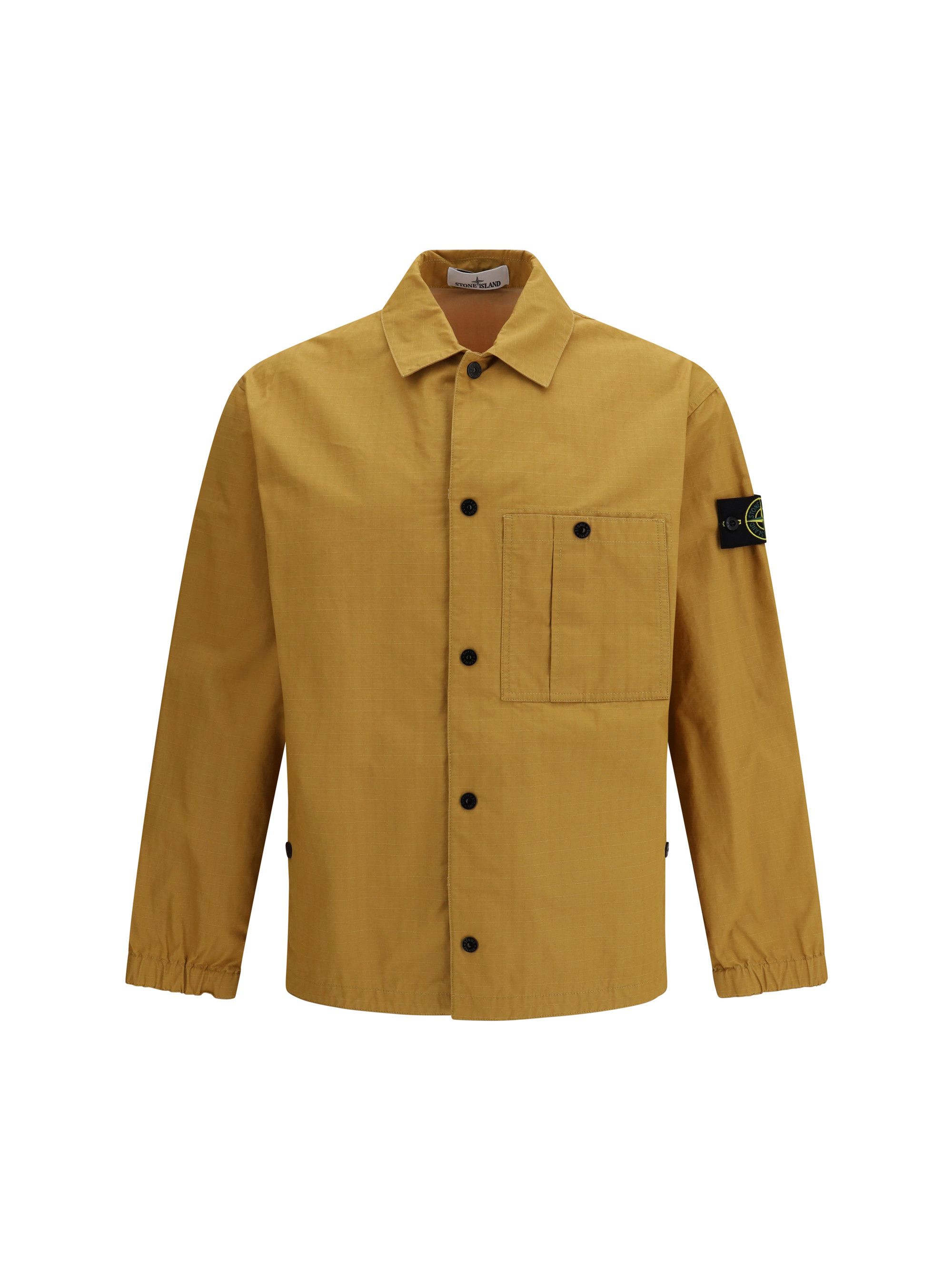 Stone Island Cotton Shirt Jacket Size US M / EU 48-50 / 2 - 1 Thumbnail