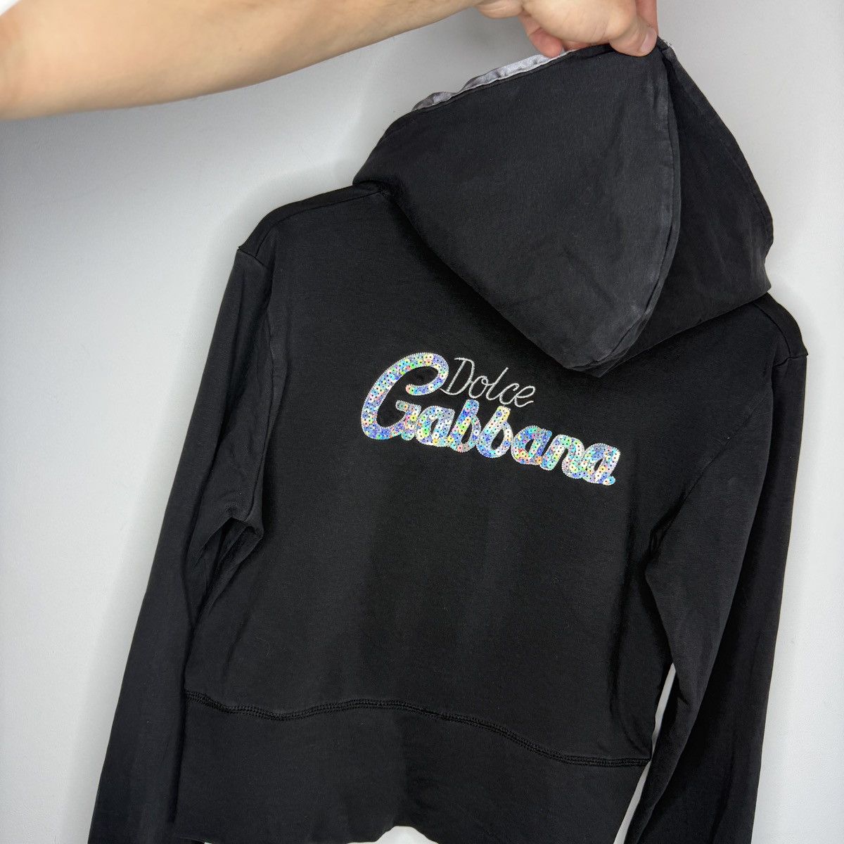 Dolce & Gabbana Y2K vintage dolce & gabbana zip up hoodie D&G Streetwear VTg Size M / US 6-8 / IT 42-44 - 8 Thumbnail