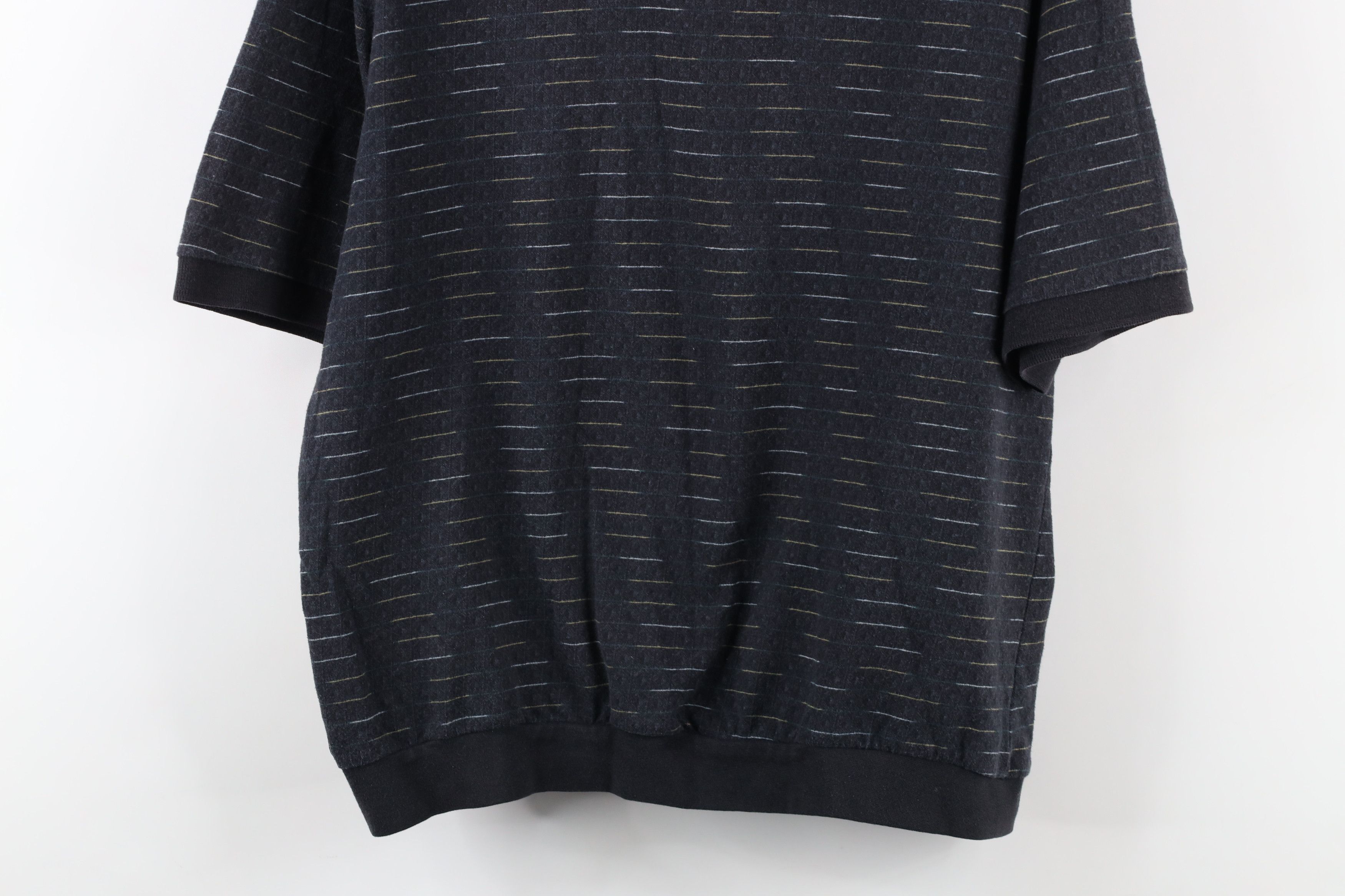 Vintage Vintage 90s Streetwear Rainbow Geometric Pullover Polo Shirt Size US M / EU 48-50 / 2 - 9 Thumbnail