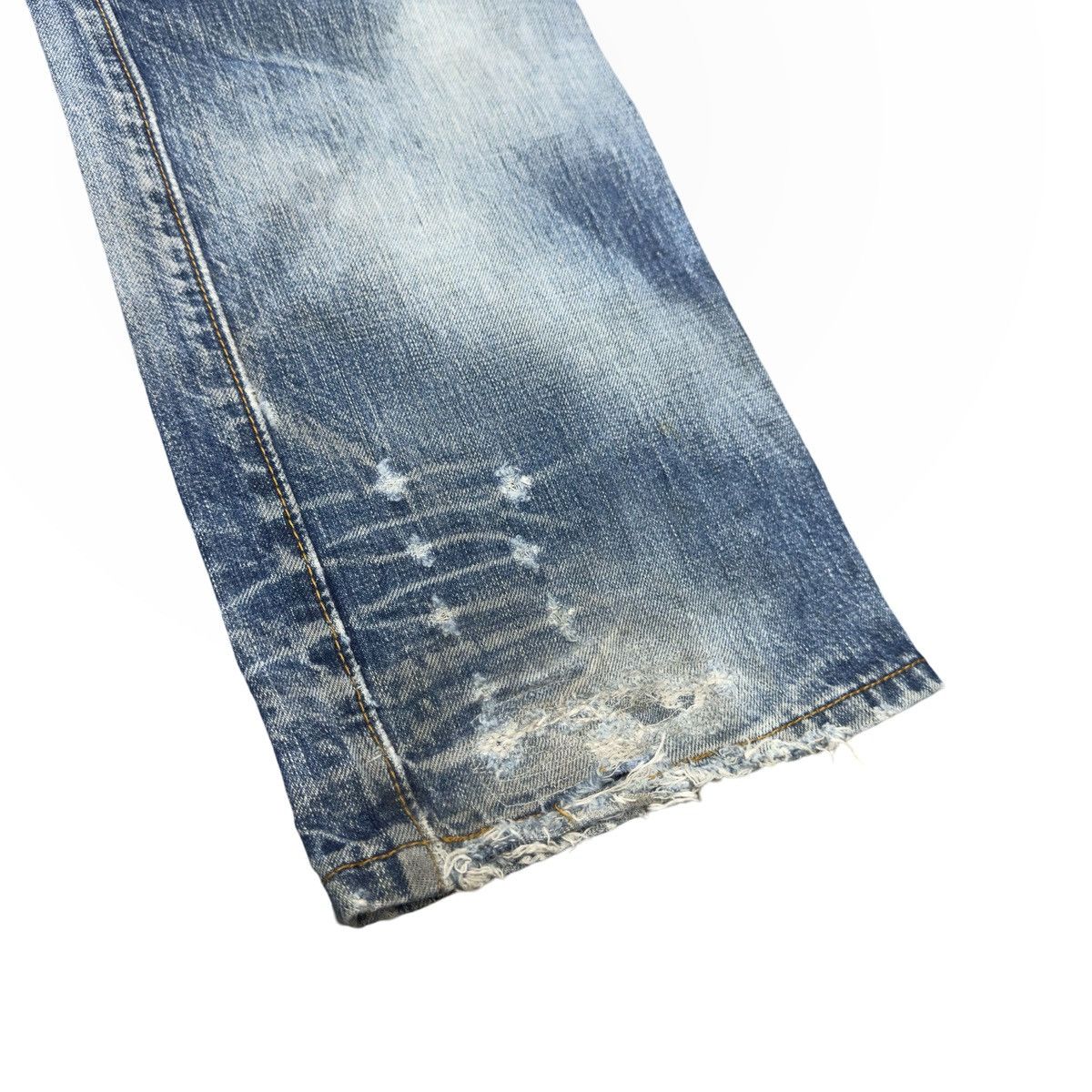 Levi's × Levi's Made & Crafted × Levi's Vintage Clothing Distressed Levis 501 Size US 32 / EU 48 - 8 Thumbnail