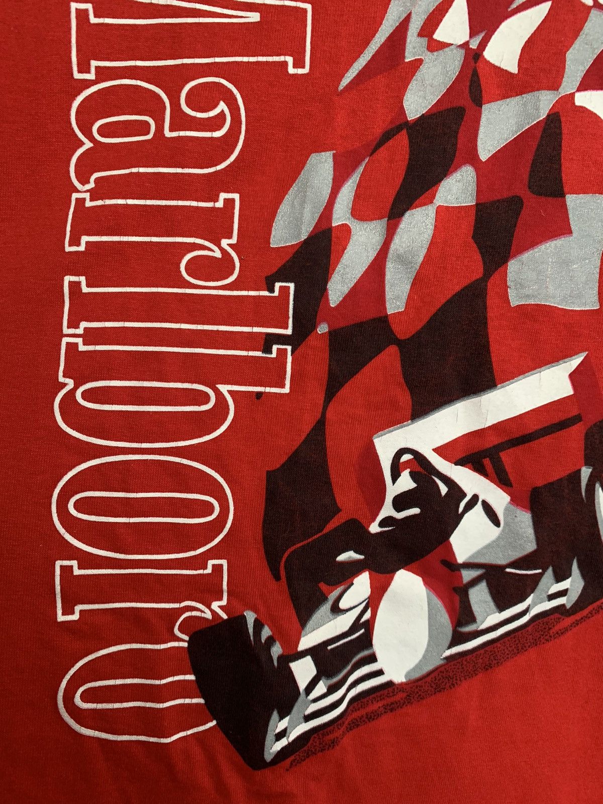 Marlboro Marlboro Racing Team T-Shirt Vintage 80s USA Size US XL / EU 56 / 4 - 16 Thumbnail