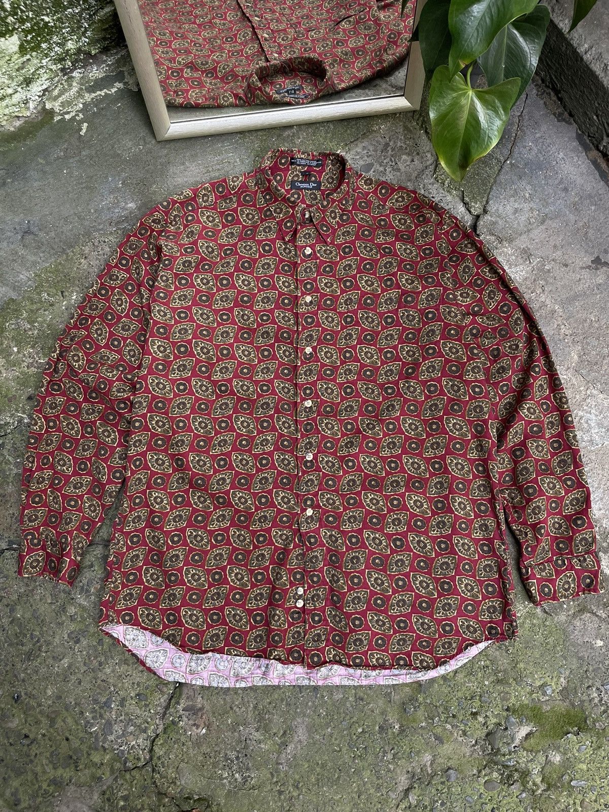 Christian Dior Monsieur ⚜️RARE⚜️ Christian Dior Monsiuer 90’s Shirt Button Up Size US L / EU 52-54 / 3 - 1 Thumbnail