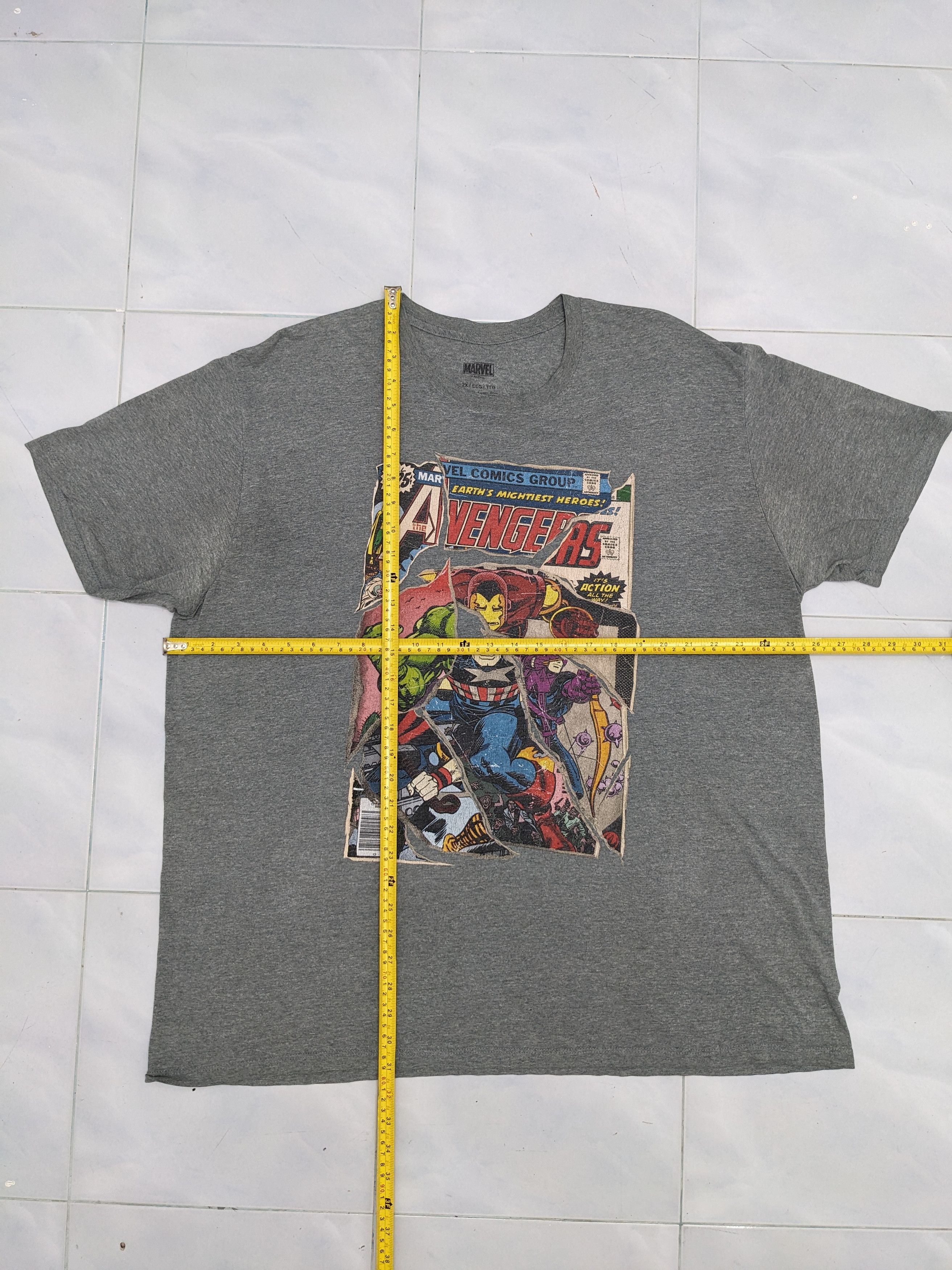 Marvel Comics AVENGERS Movie X Marvel Comics Tshirt Size US XXL / EU 58 / 5 - 5 Thumbnail