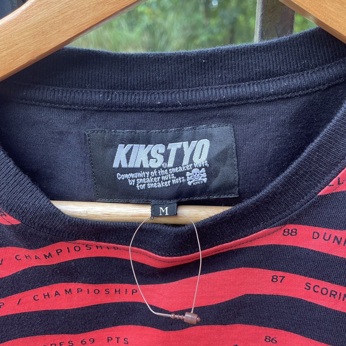 Japanese Brand × KIKS TYO × Vintage 🔥🇯🇵Vintage Kiks Tyo MVP Rock And Roll Japanese Striped Tee Size US M / EU 48-50 / 2 - 8 Thumbnail