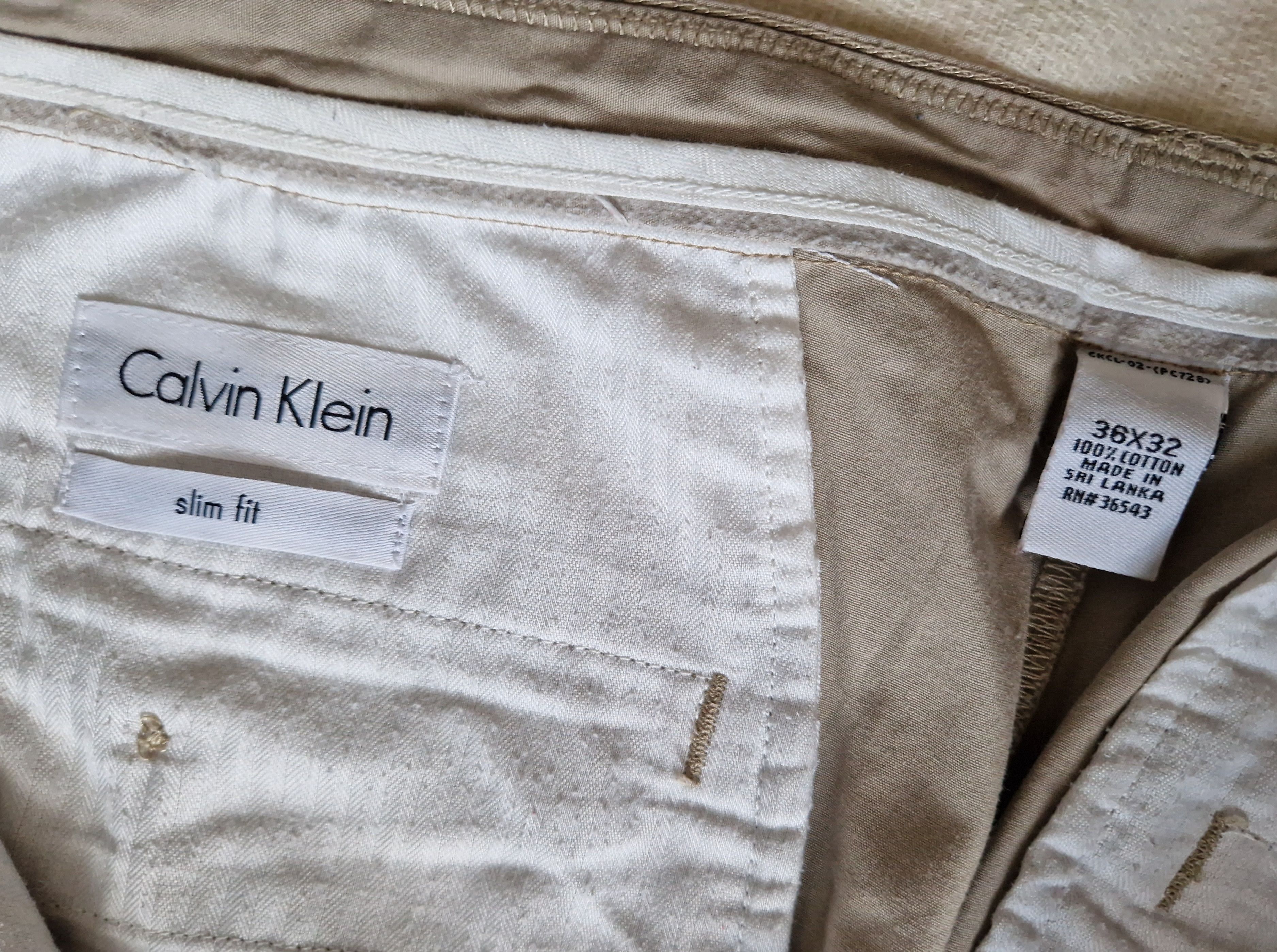 Calvin Klein calvin klein pants slim fit khaki Size US 36 / EU 52 - 3 Thumbnail