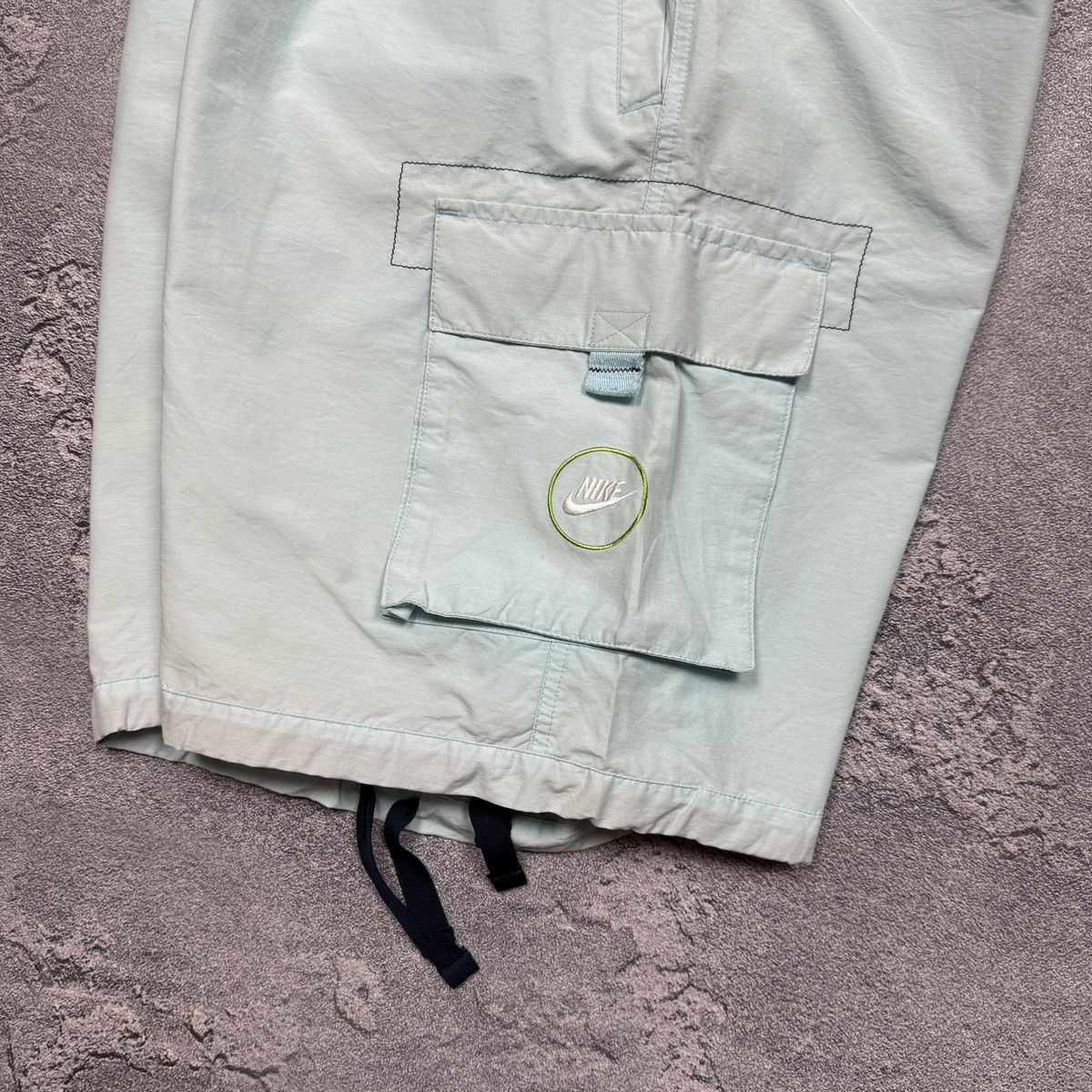 Vintage Nike Vintage Cargo Shorts 90s Size US 36 / EU 52 - 10 Thumbnail
