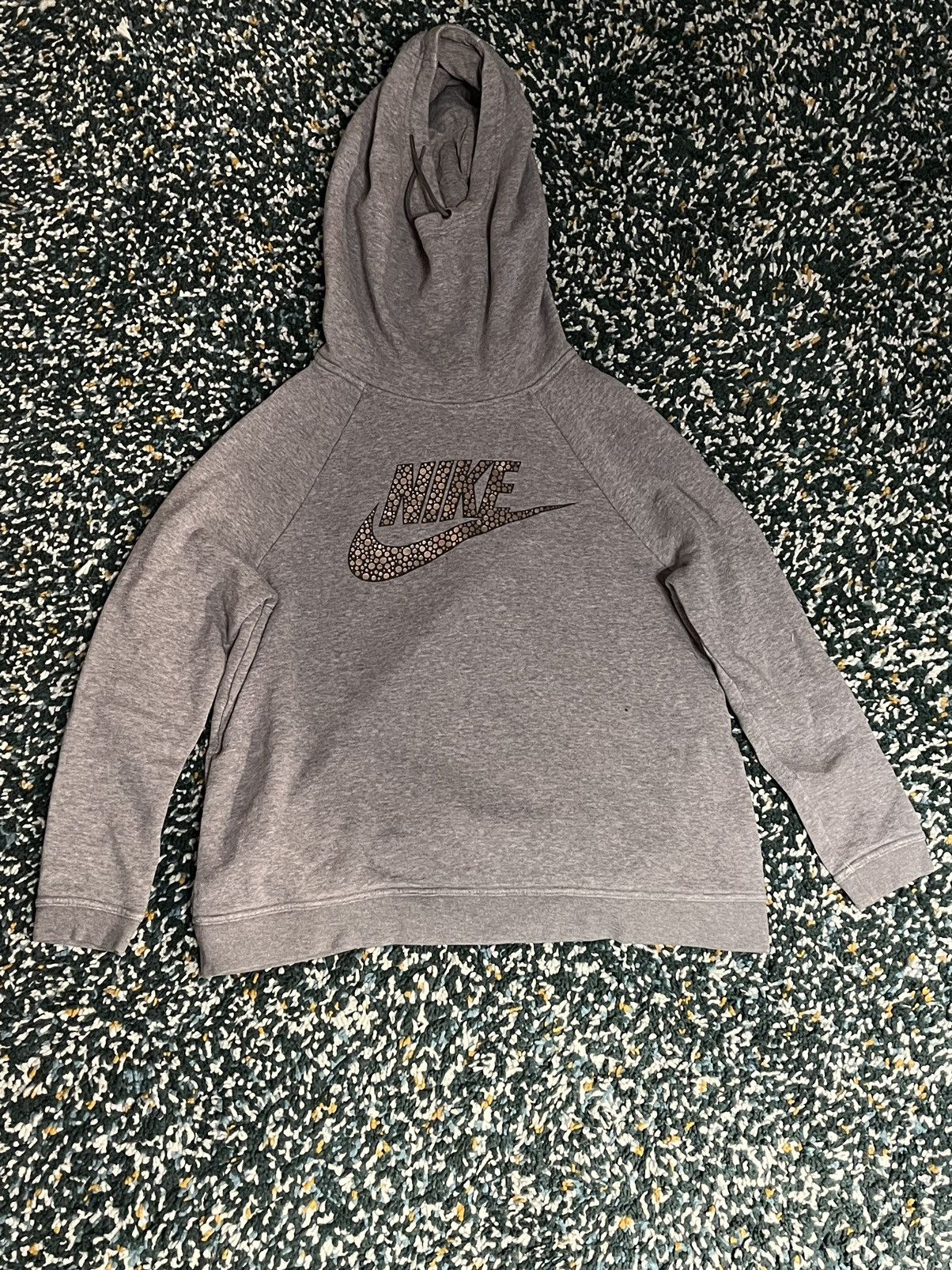 Nike × Vintage NIKE BUBBLES LOGO HOODIE Size L / US 10 / IT 46 - 1 Preview