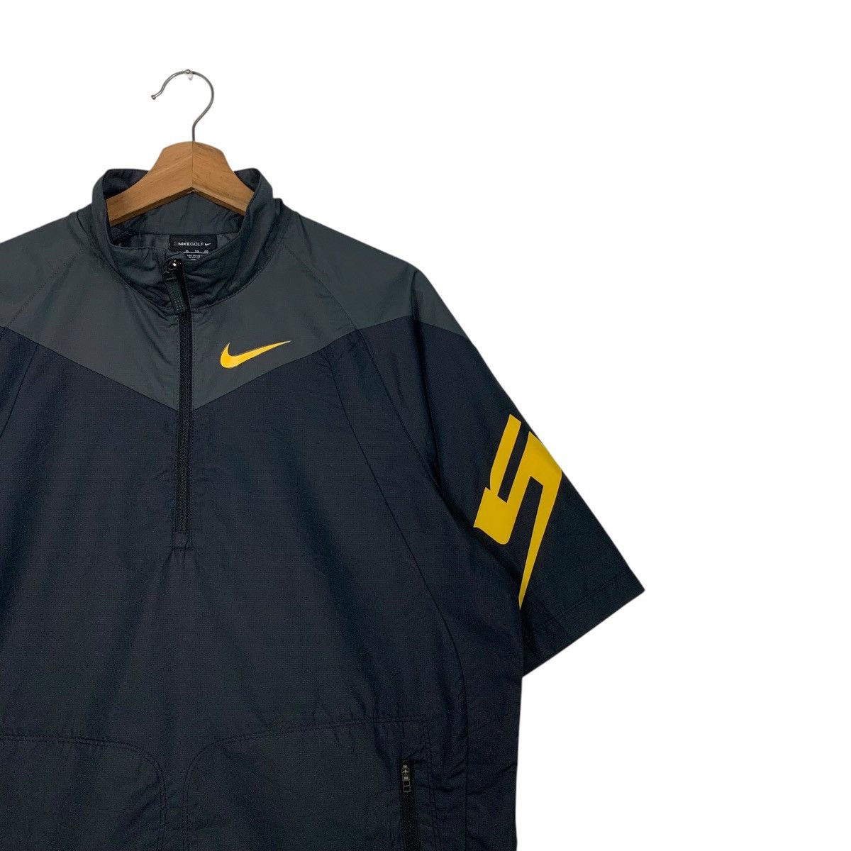 Nike NIKE GOLF Half Zip SS Pullover Light Jacket #2805-C127 Size US XL / EU 56 / 4 - 4 Thumbnail